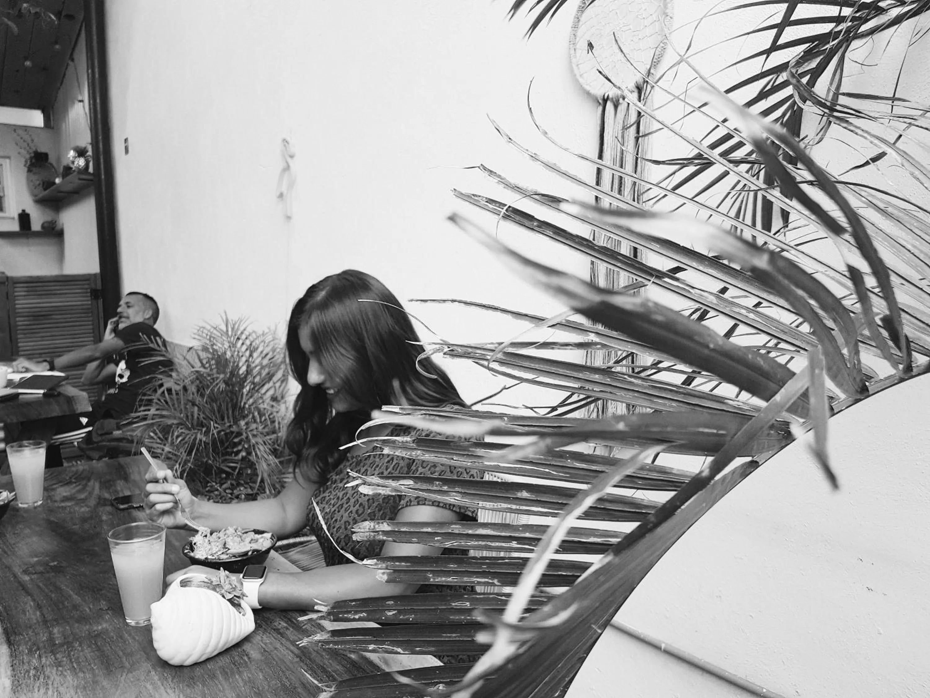 Property building in Hostal Hoja Santa