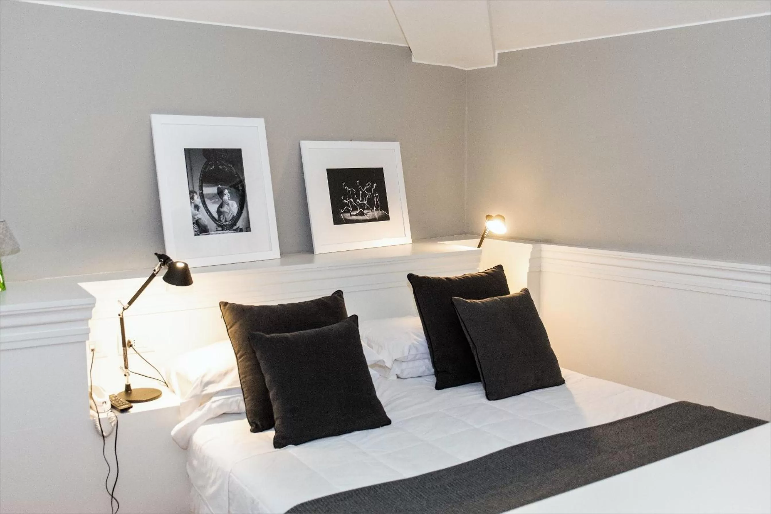 Bed in Hotel Clitunno