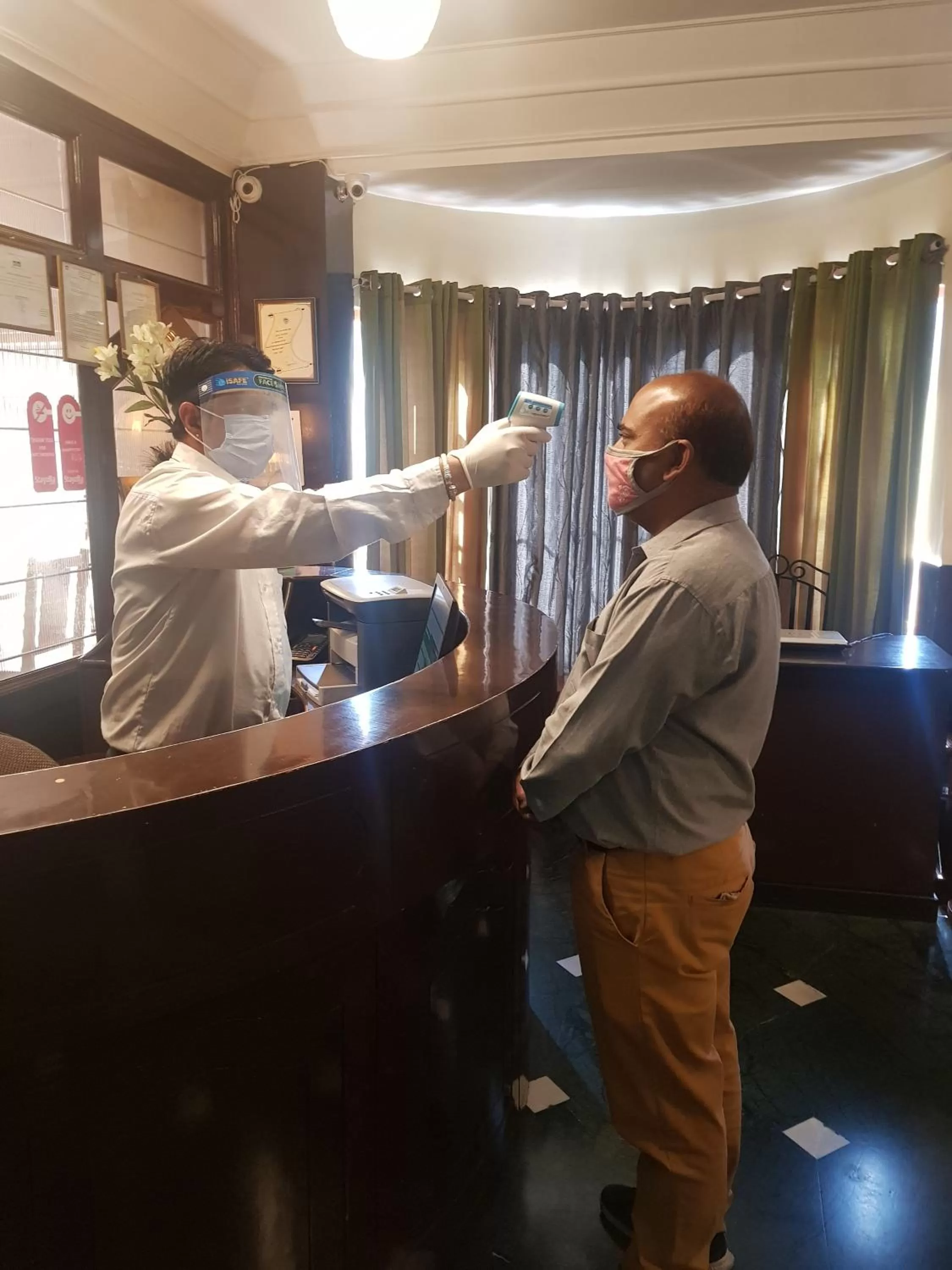 Lobby or reception in Hotel Silverine