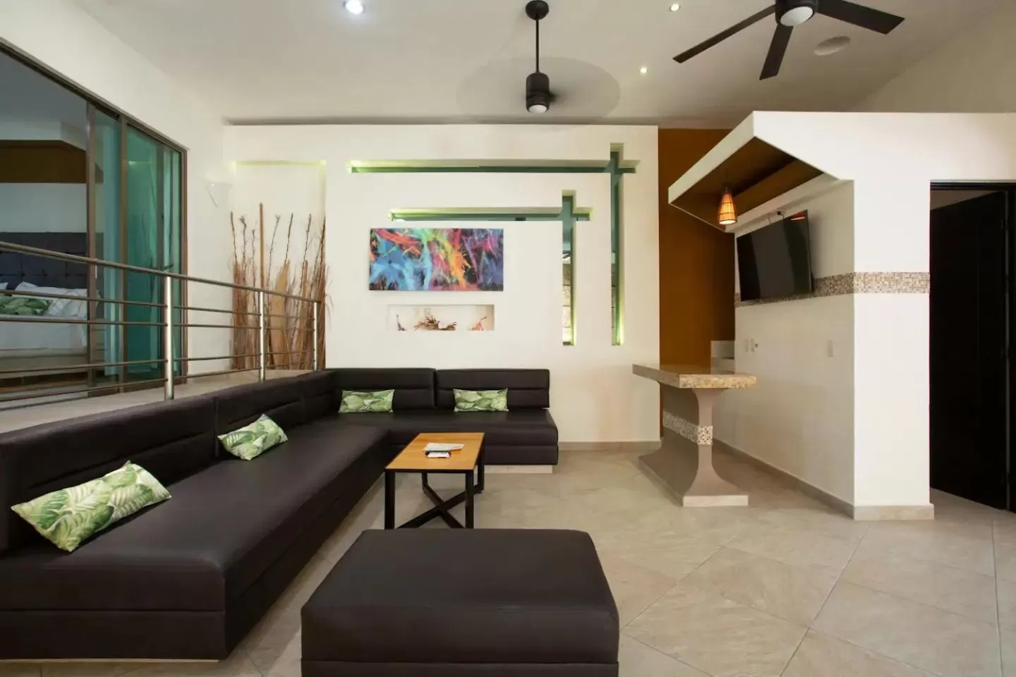 Living room in Casa Kaoba Hotel & Suites