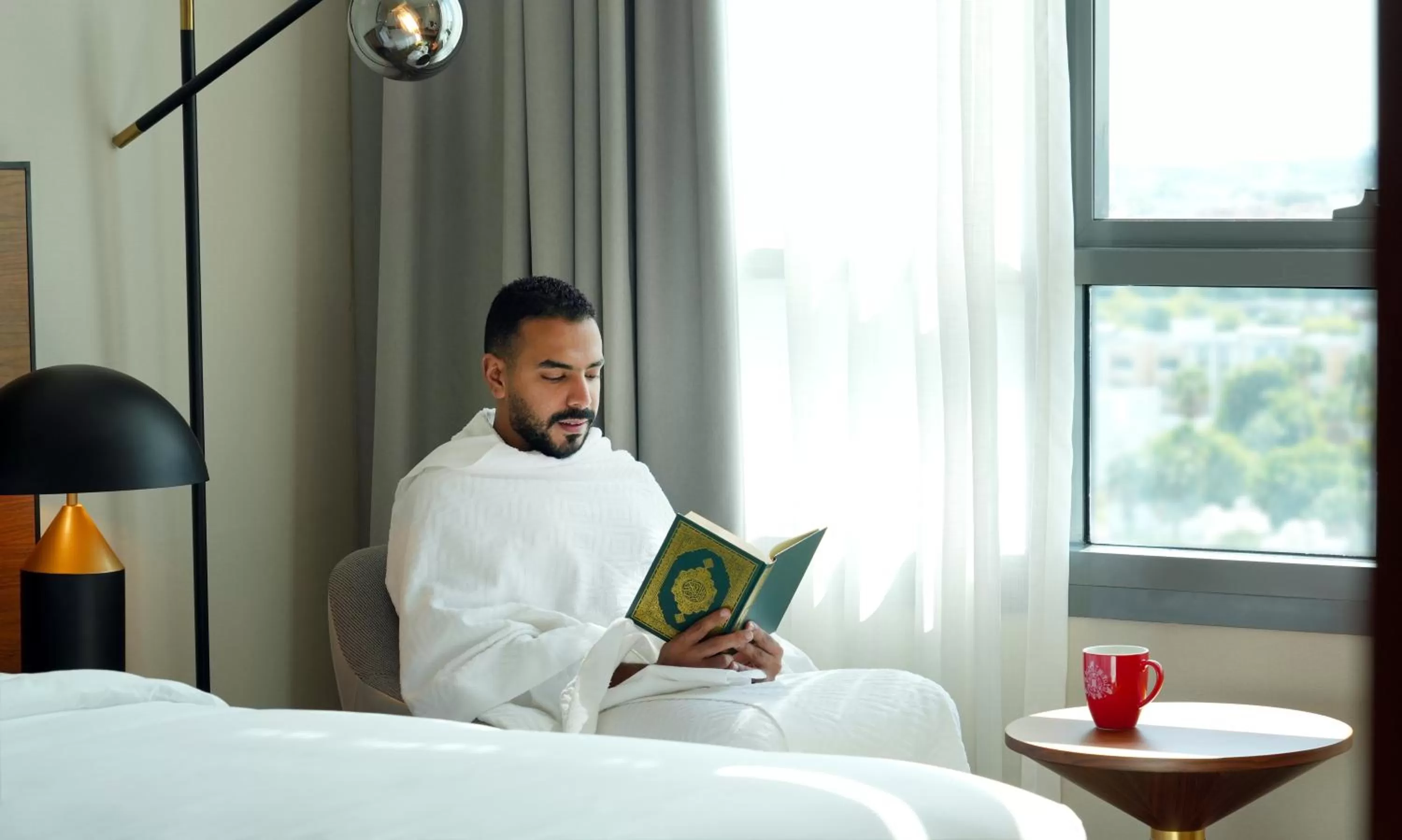 Bedroom, Bed in Swissotel Living Jeddah