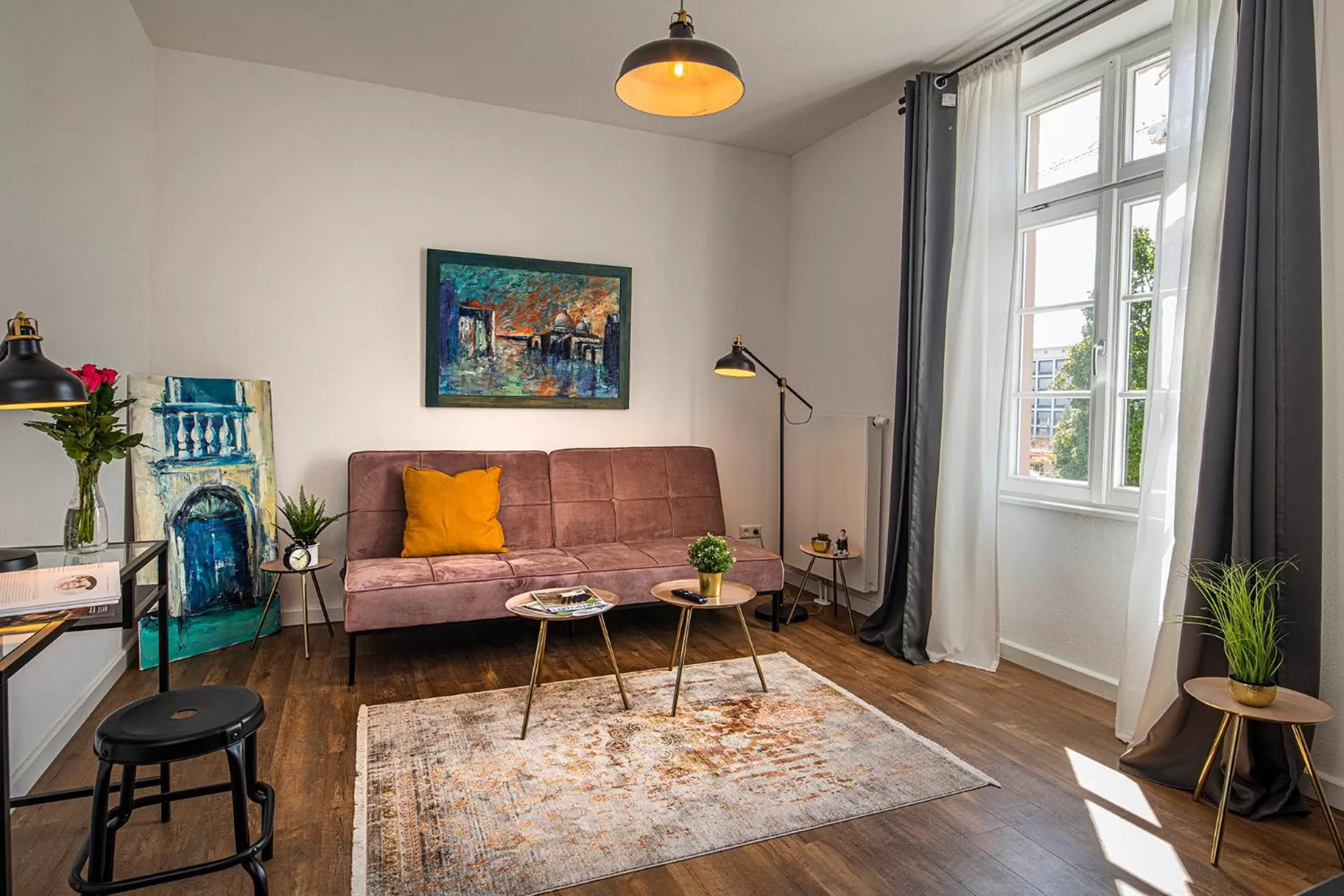 TV and multimedia in Boardinghouse alte Spinnerei