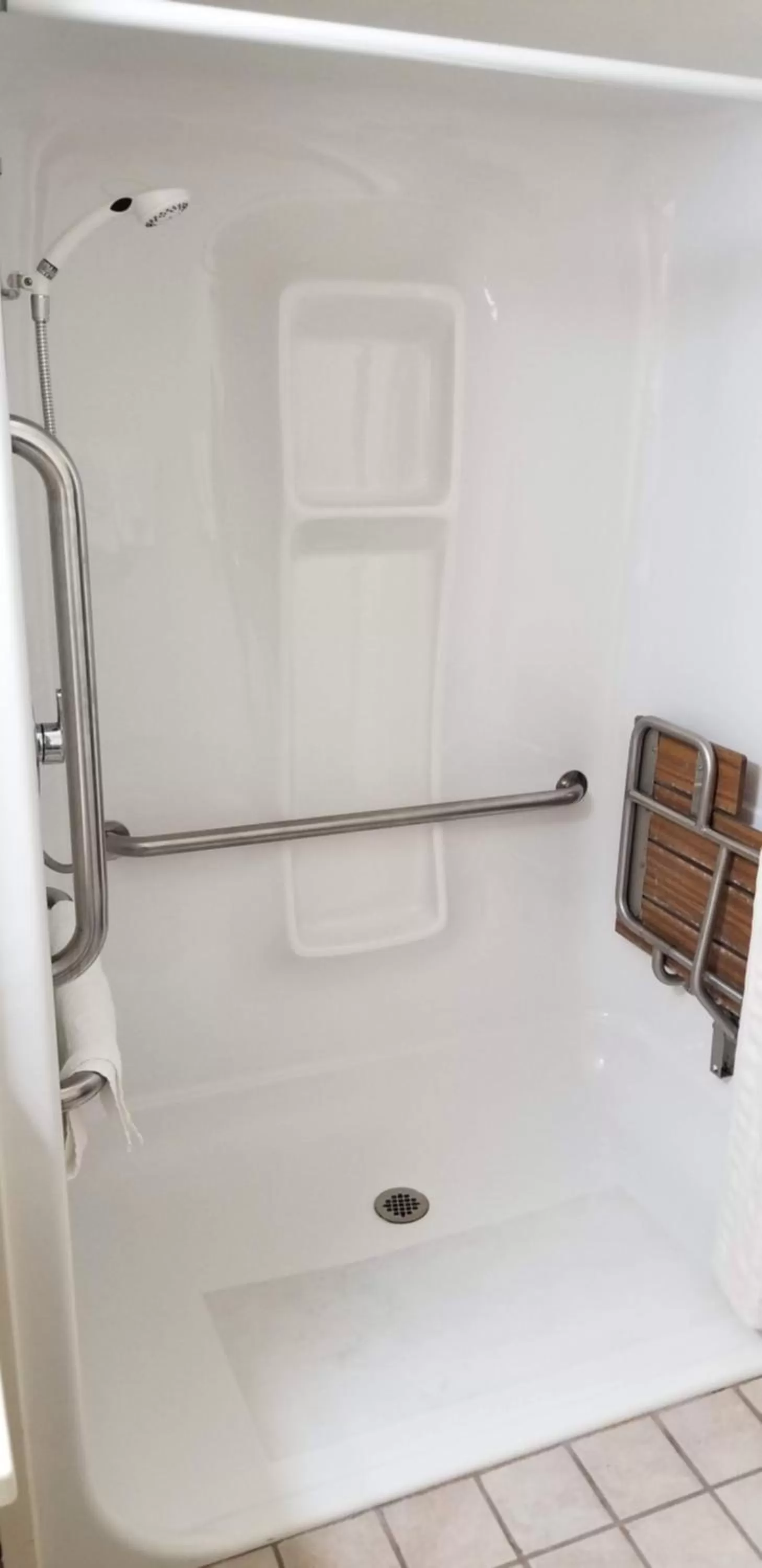 Shower in Super 8 by Wyndham Ashland