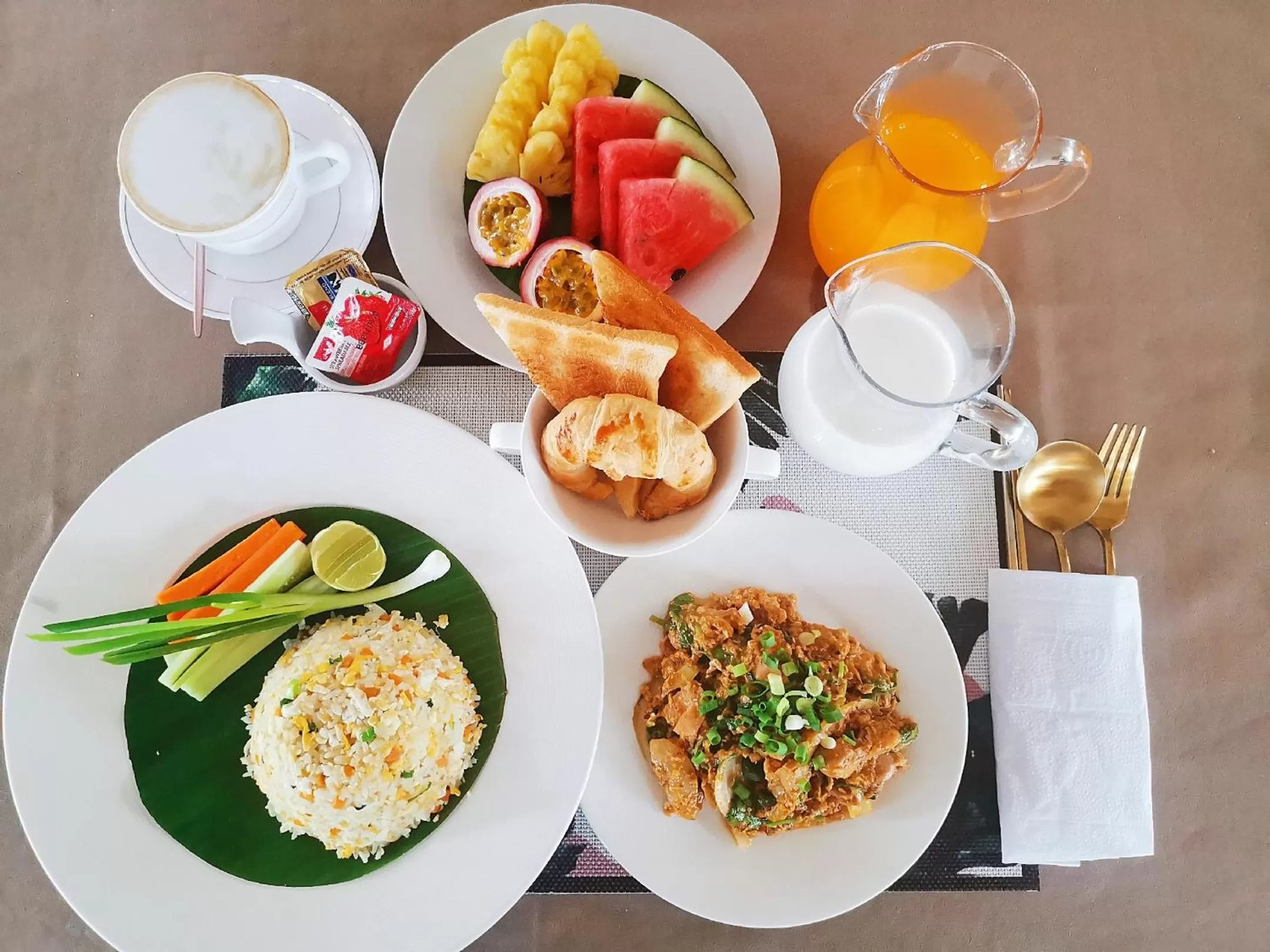 Breakfast in Lanna Deer Resort Chiang Mai