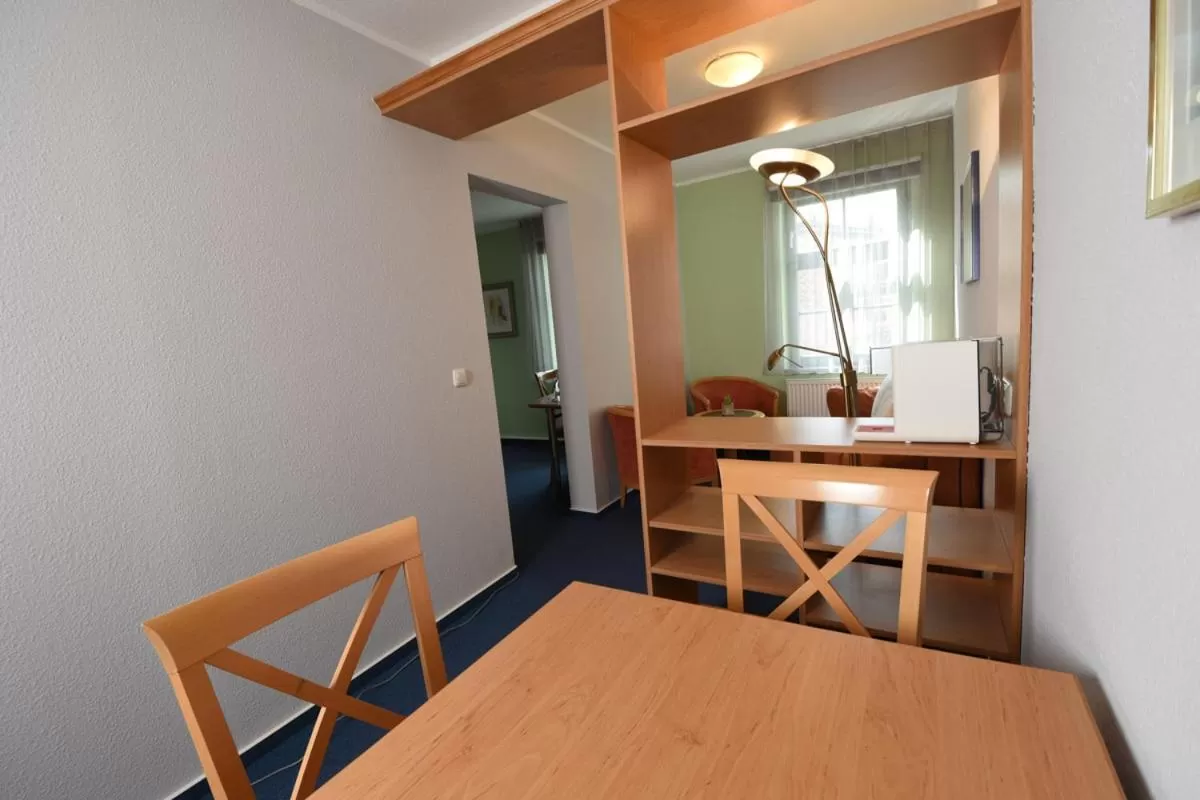 Kitchen or kitchenette in Hotel Anna Amalia