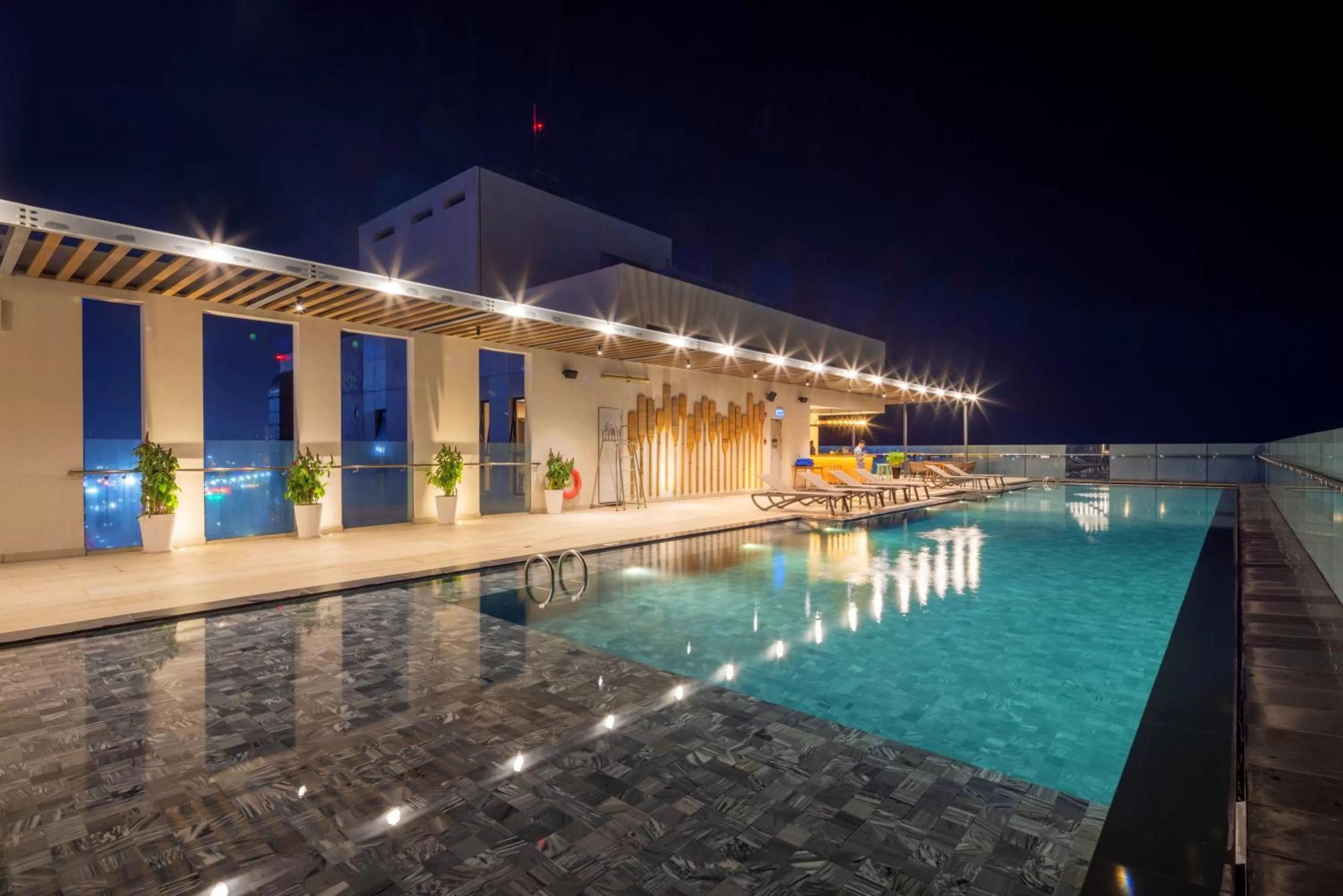 Swimming pool in Anya Premier Beachfront Hotel Quy Nhon