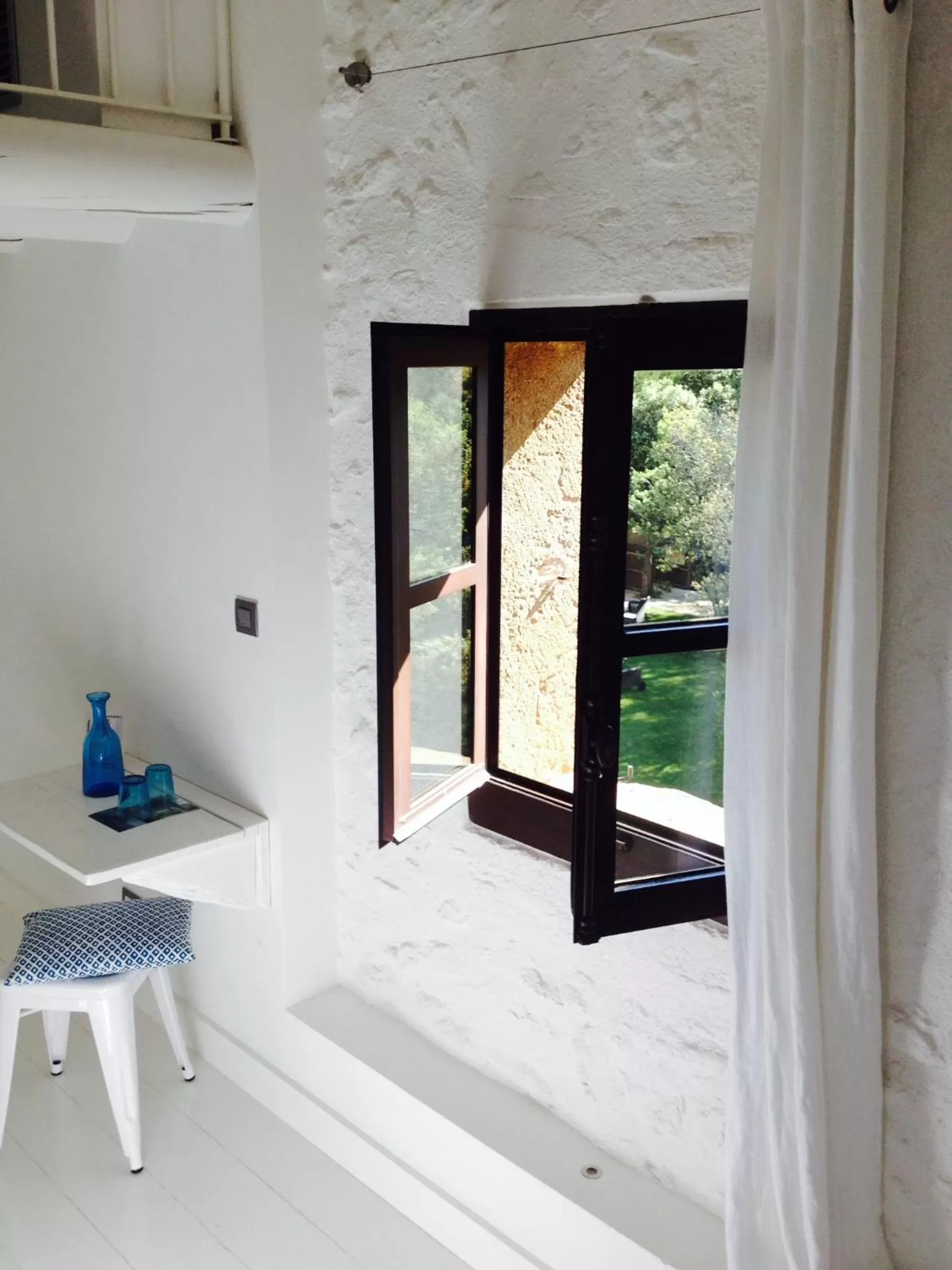 Pool view in La bergerie de Nano