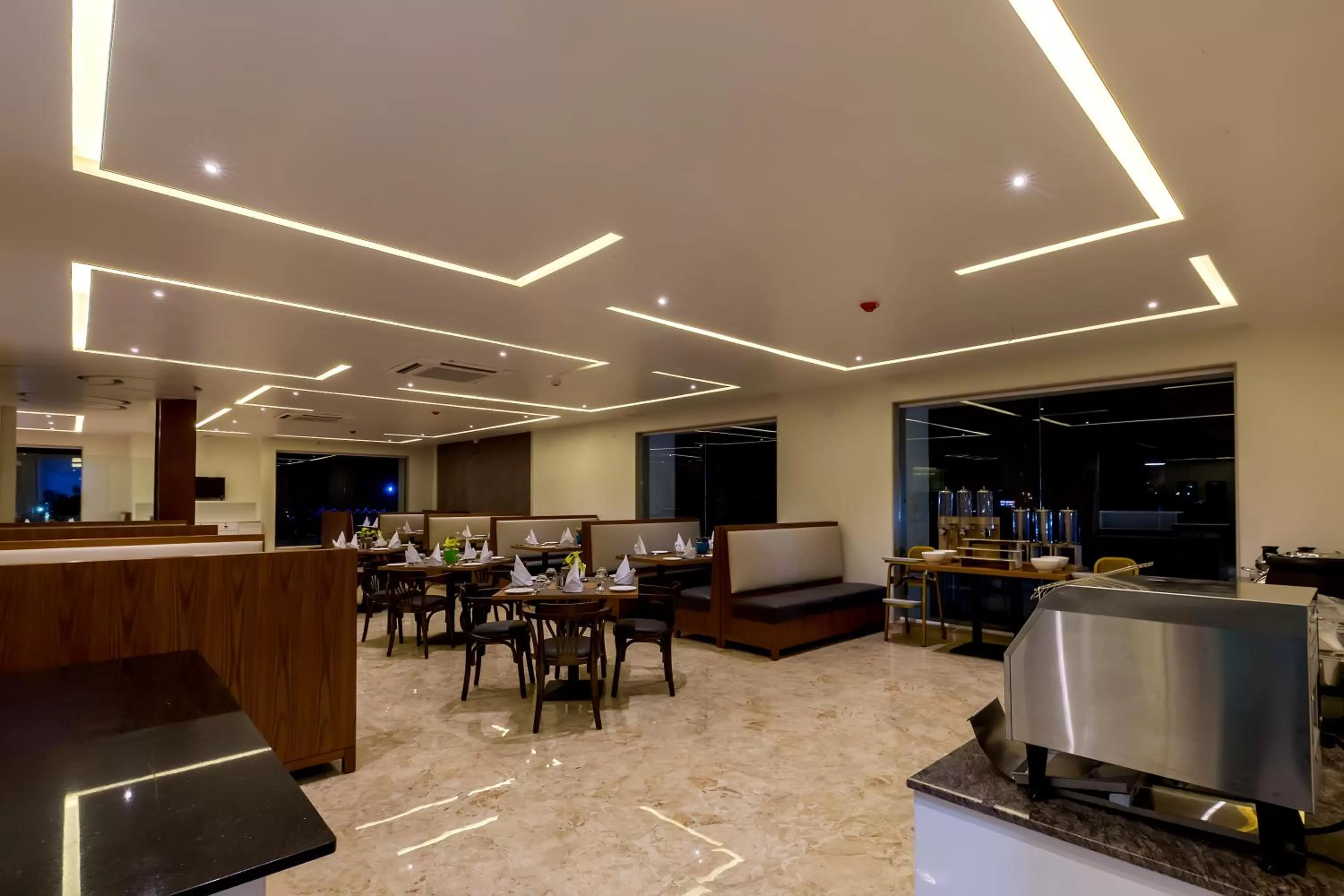 Restaurant/places to eat in The Fern Residency Vijayapura