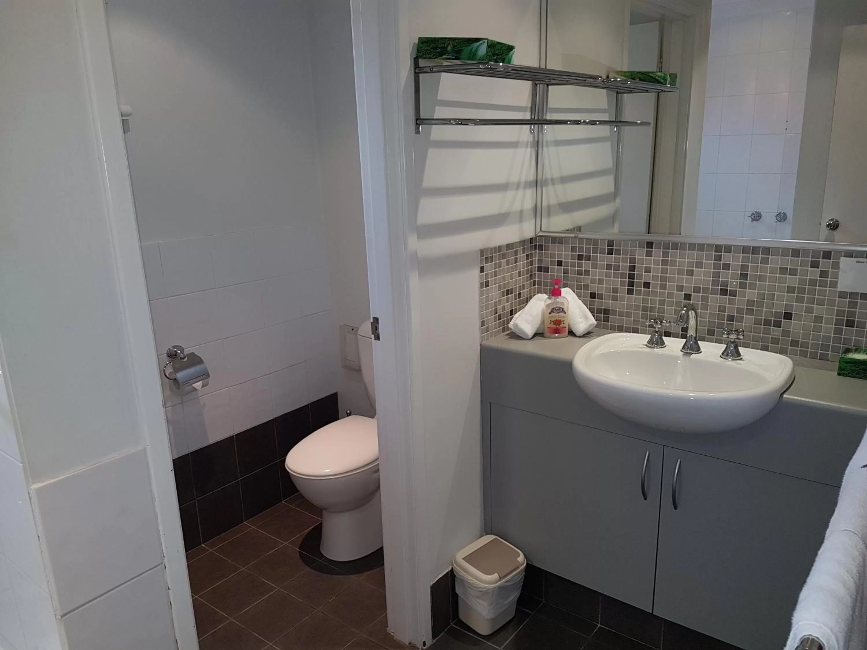 Bathroom in Adamsons Riverside Accommodation