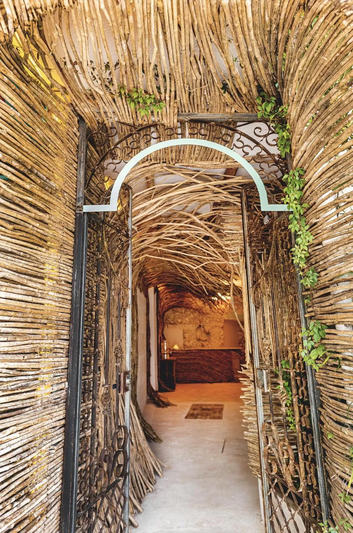 Lobby or reception in LA TULUMEÑA Boutique Hotel