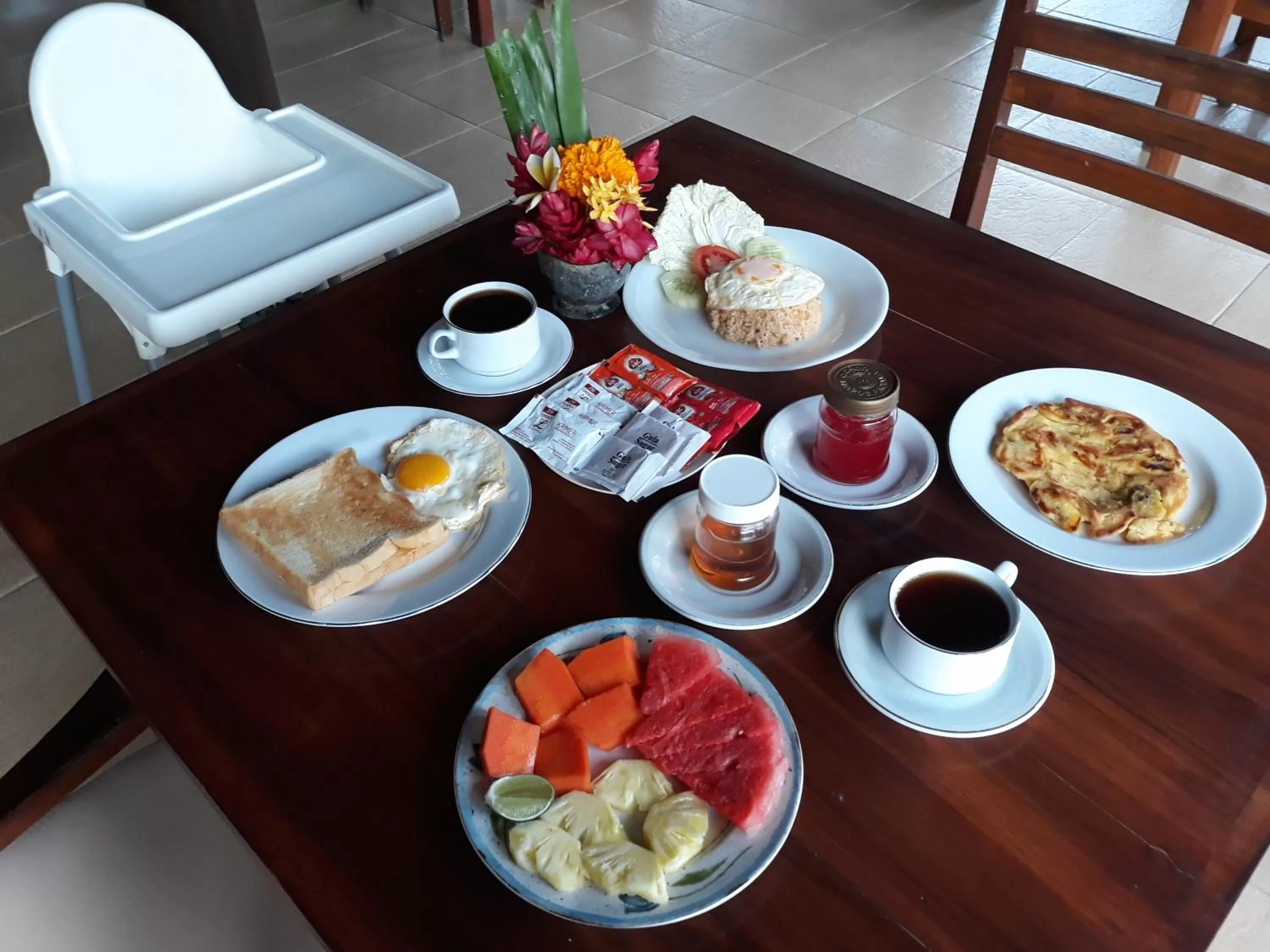 Breakfast in Puri Bali Hotel