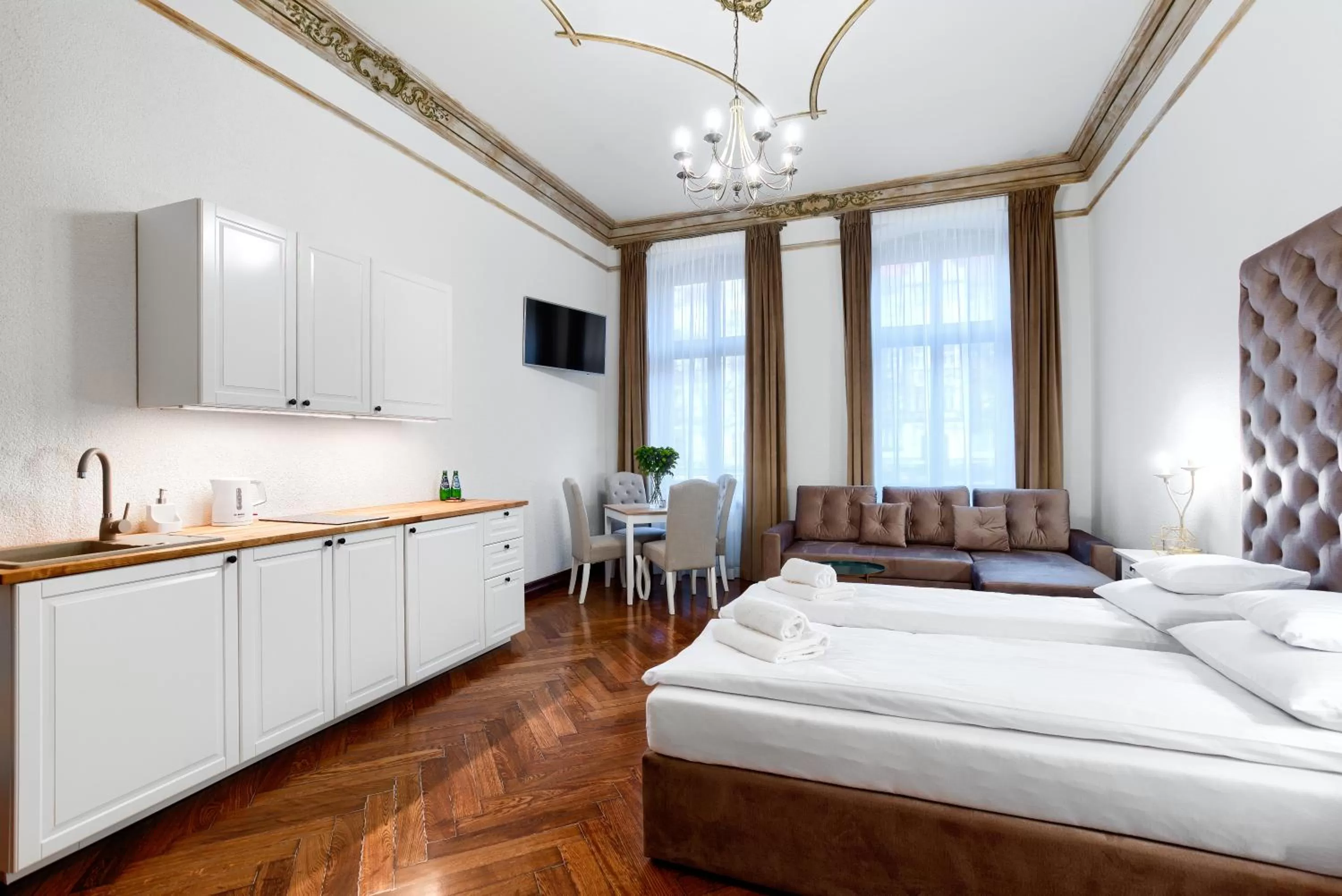 TV and multimedia, Bed in Aparthotel 1899