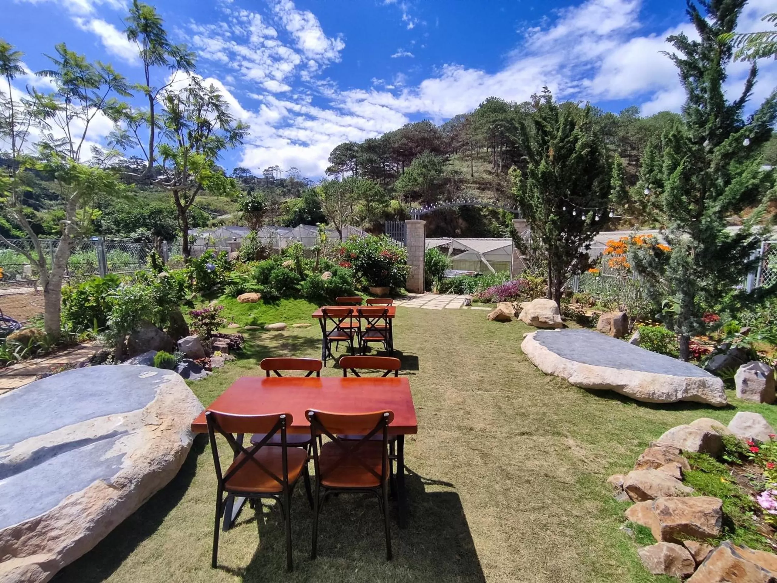 Garden in GREENECO DA LAT HOTEL - Khách sạn Green Eco Đà Lạt