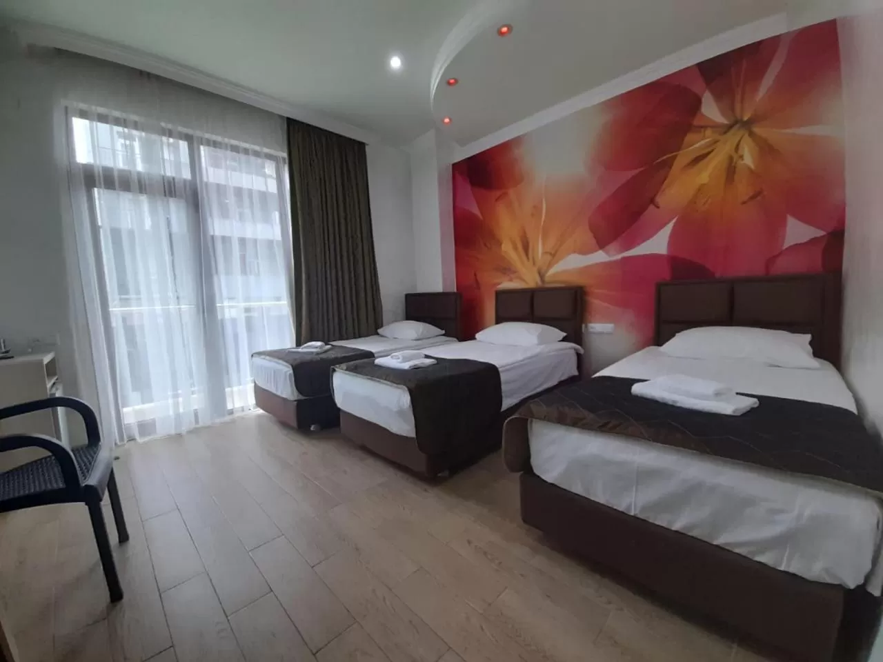 Bed in Hotel Royal Palace