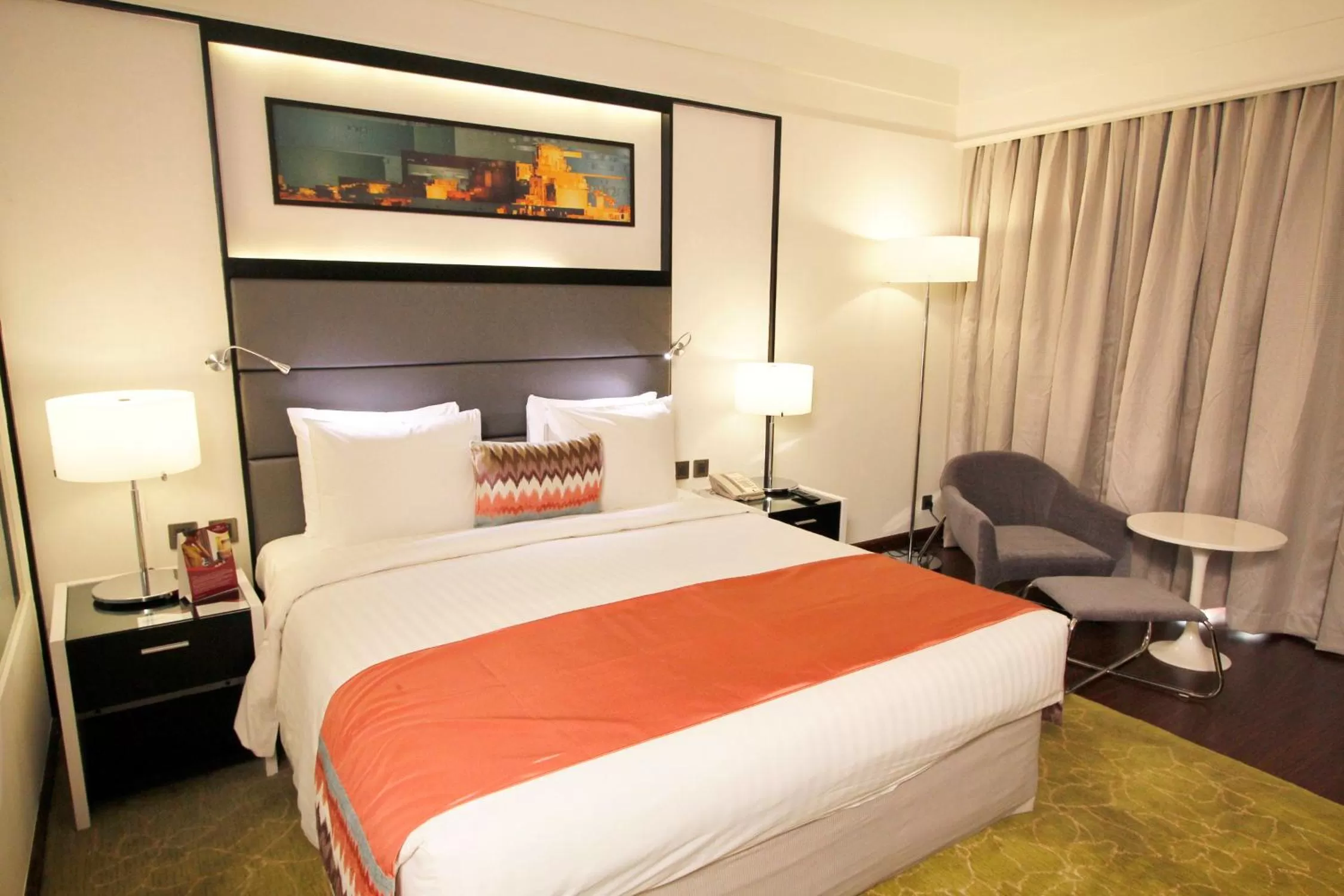 Bedroom, Bed in Crowne Plaza Pune City Centre by IHG