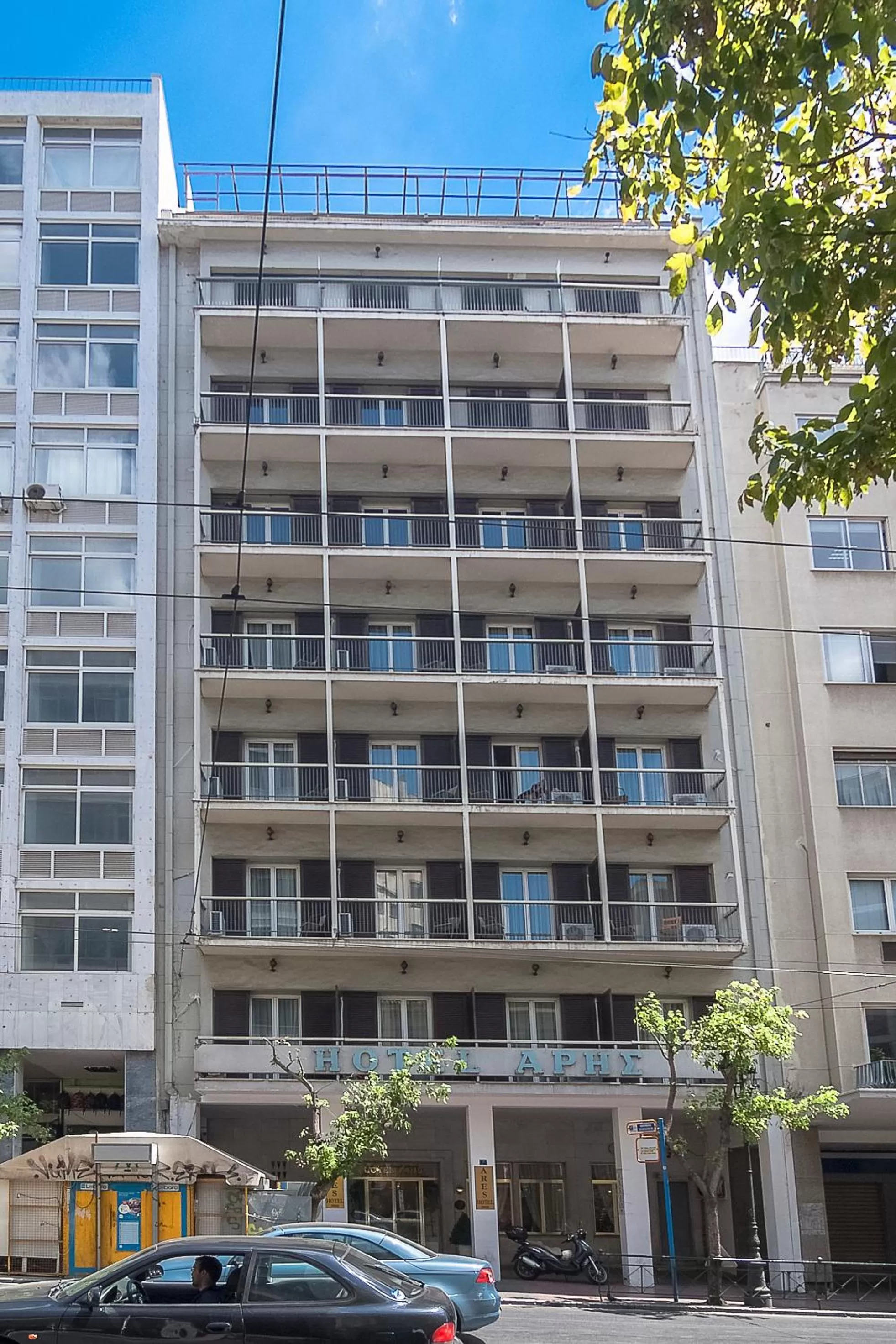 Property building in Ares Athens Hotel