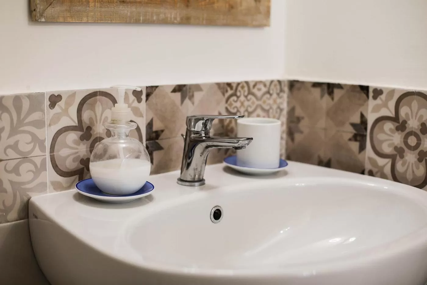 Bathroom in B&B Liolà Patti