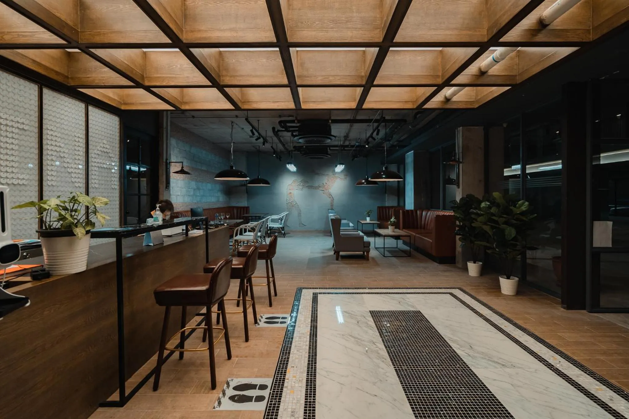 Lobby or reception in Marina House MUAYTHAI Ta-iad Phuket