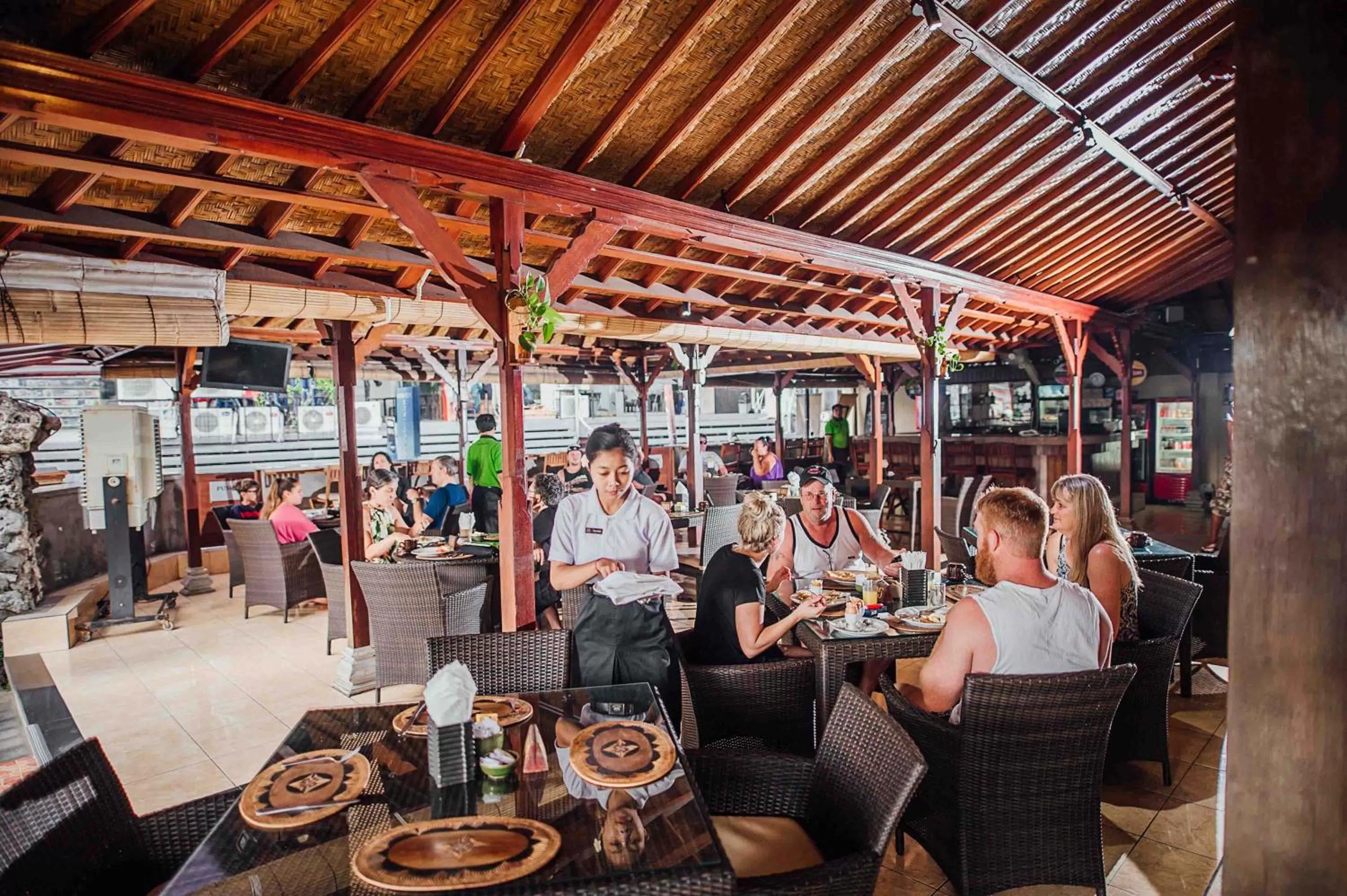 Breakfast in Kuta Puri Bungalows, Villas and Resort