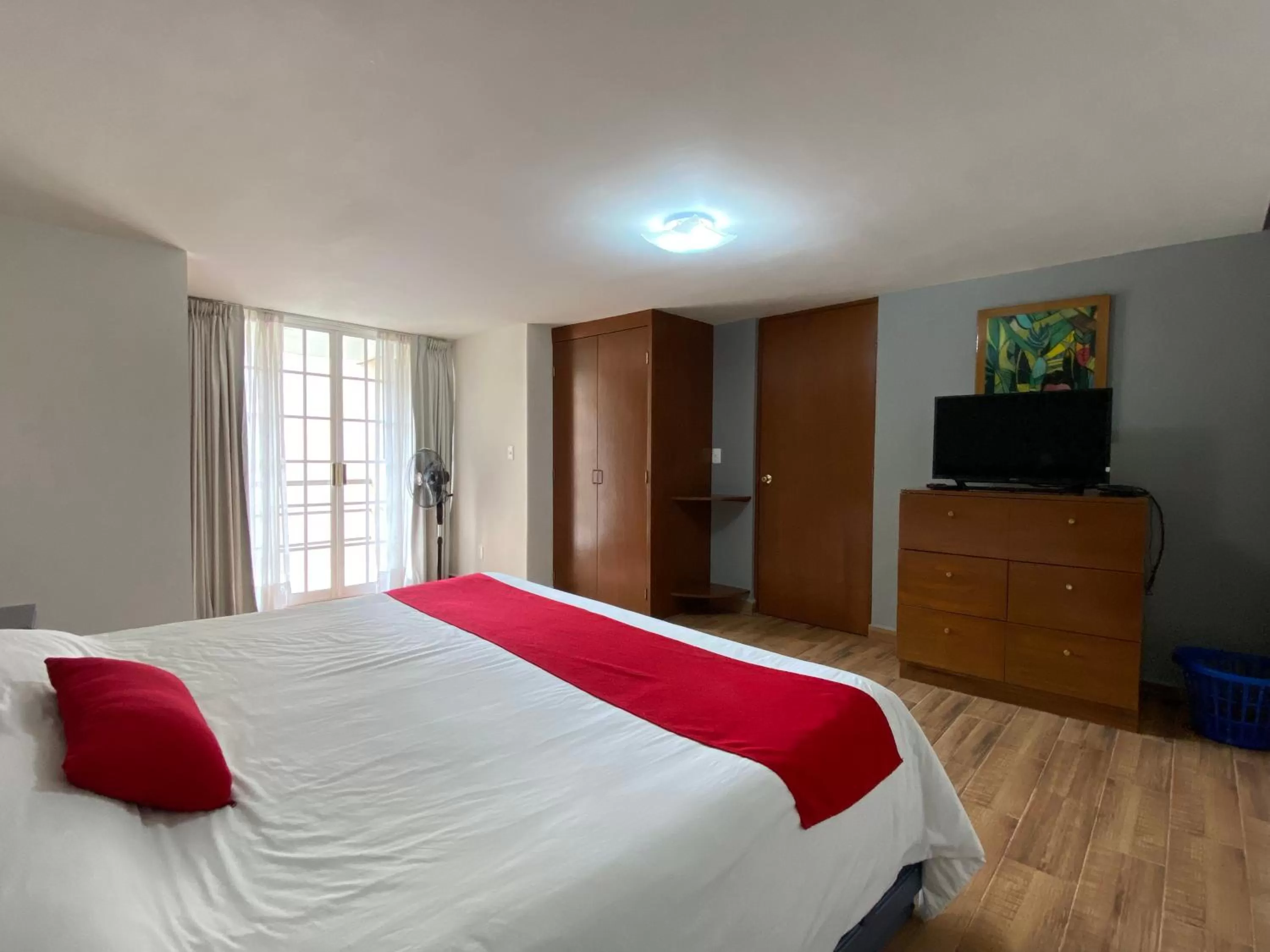 TV and multimedia, Bed in Grupo Kings Suites - Bosques de Duraznos 78