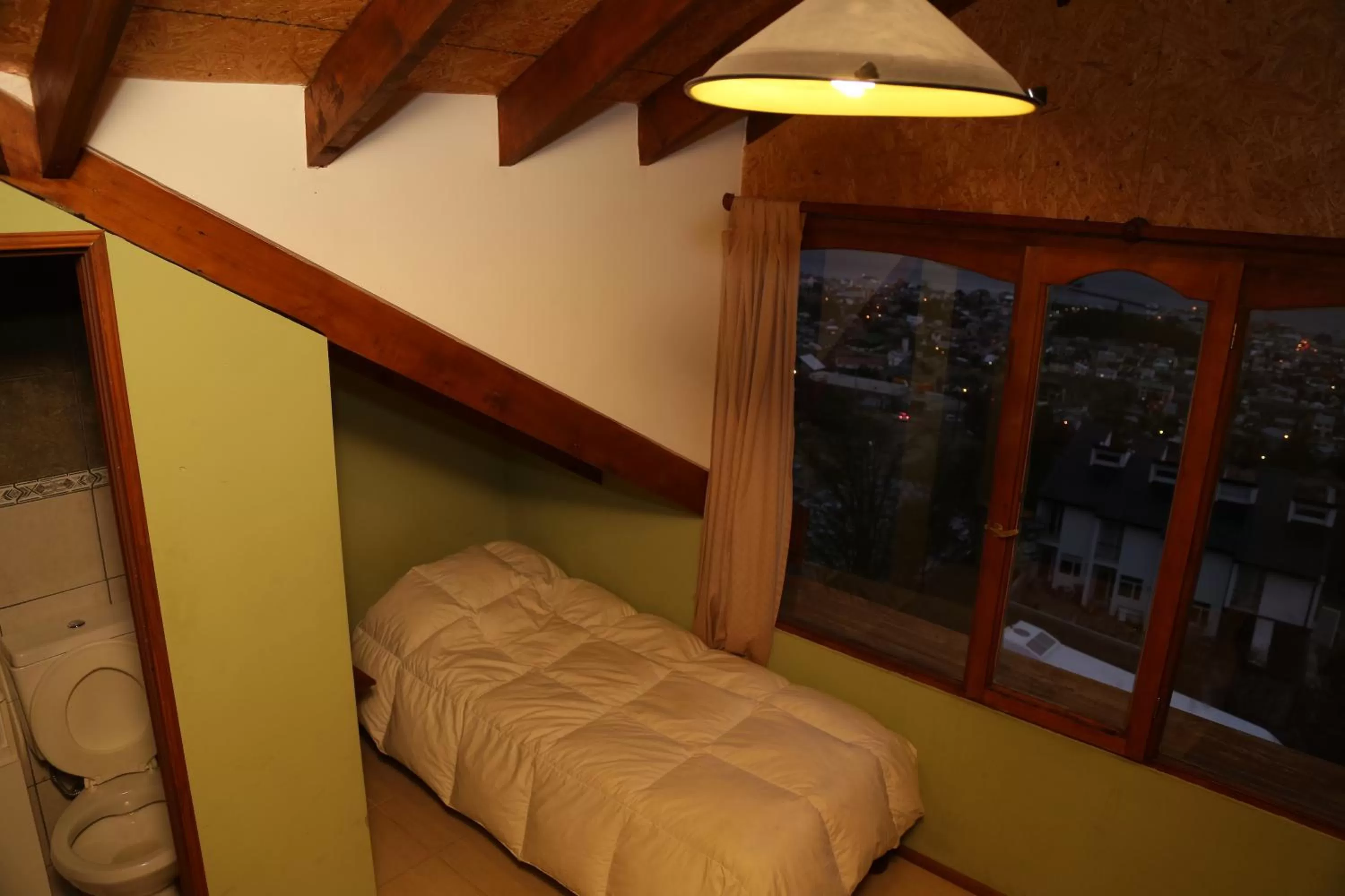 Bedroom, Bed in Mirador del Beagle Hosteria