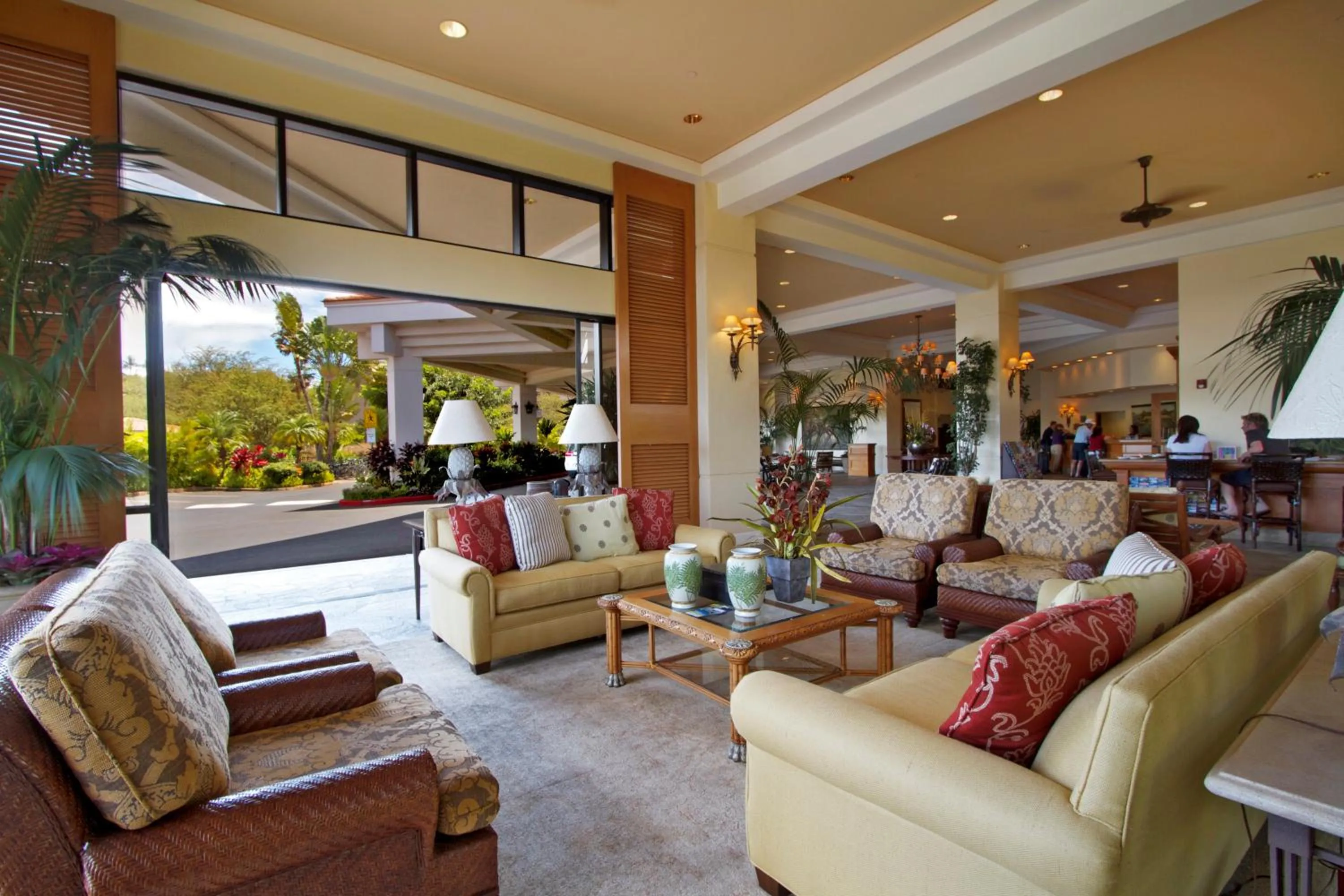 Lobby or reception in Maui Coast Hotel