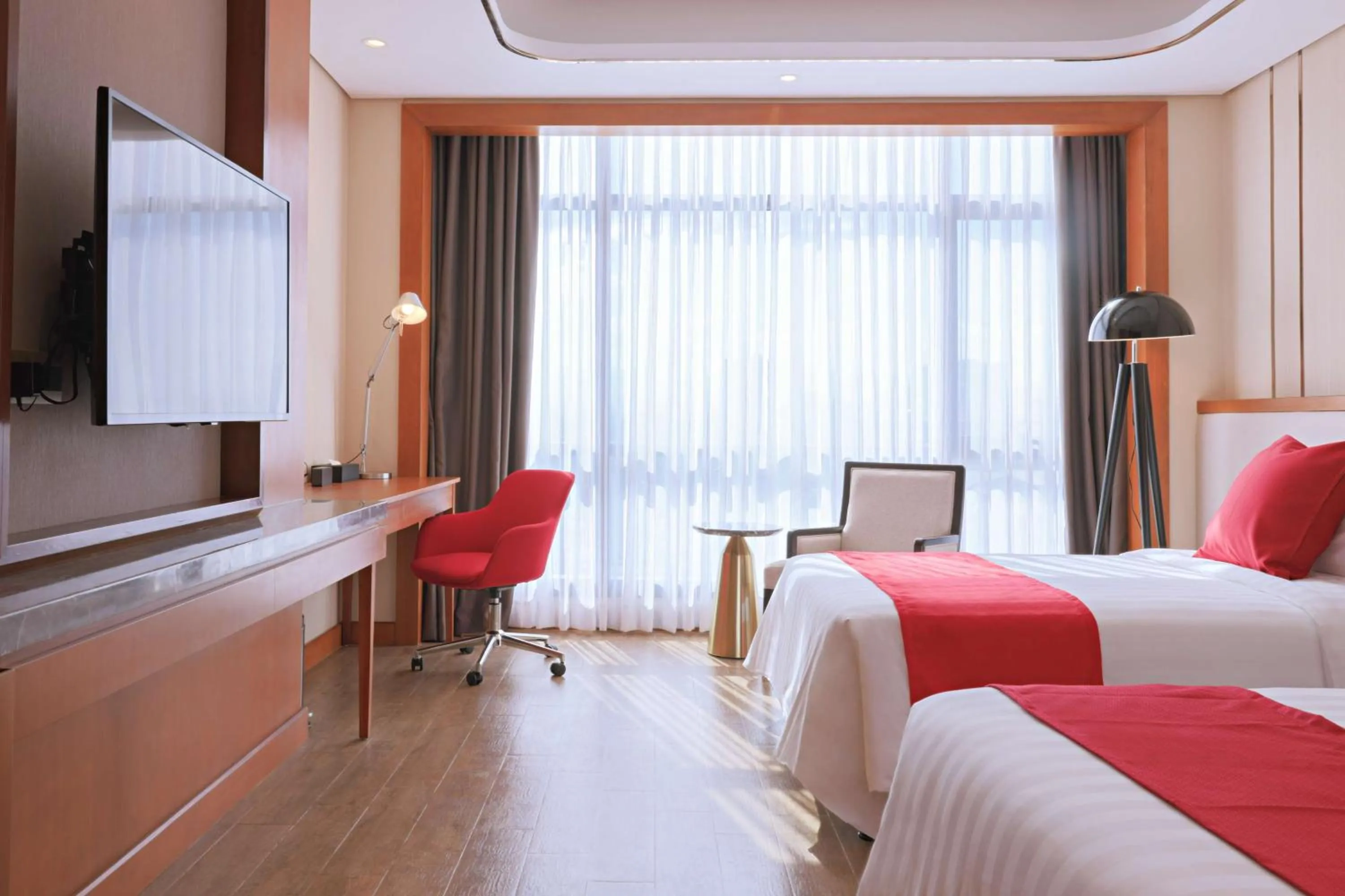 Lobby or reception, Bed in Best Western Plus Metro Clark