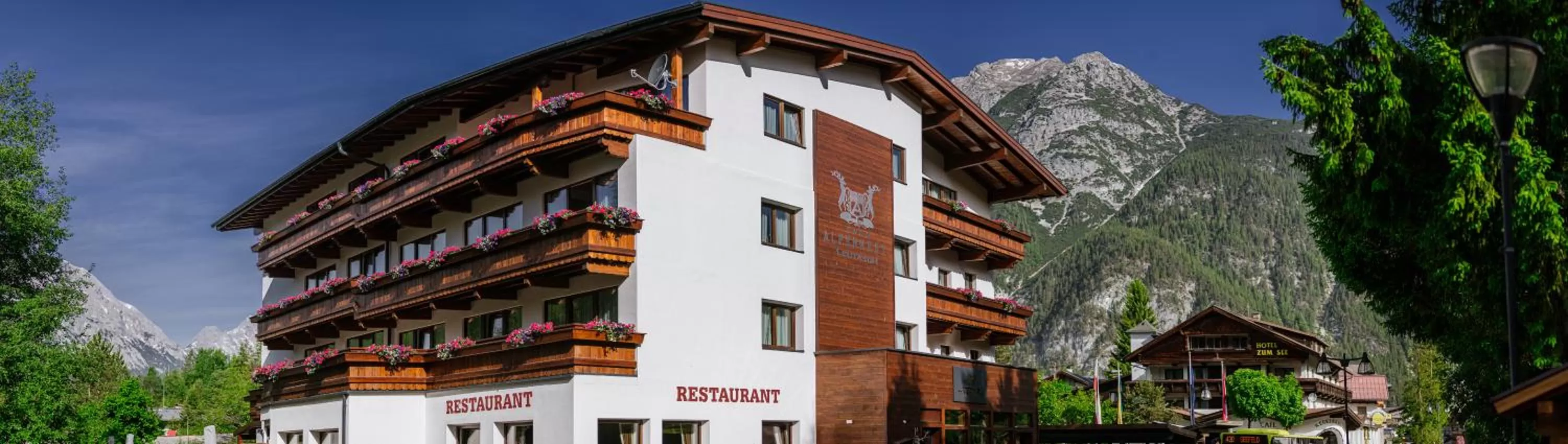 Property building in Hotel Alpennest