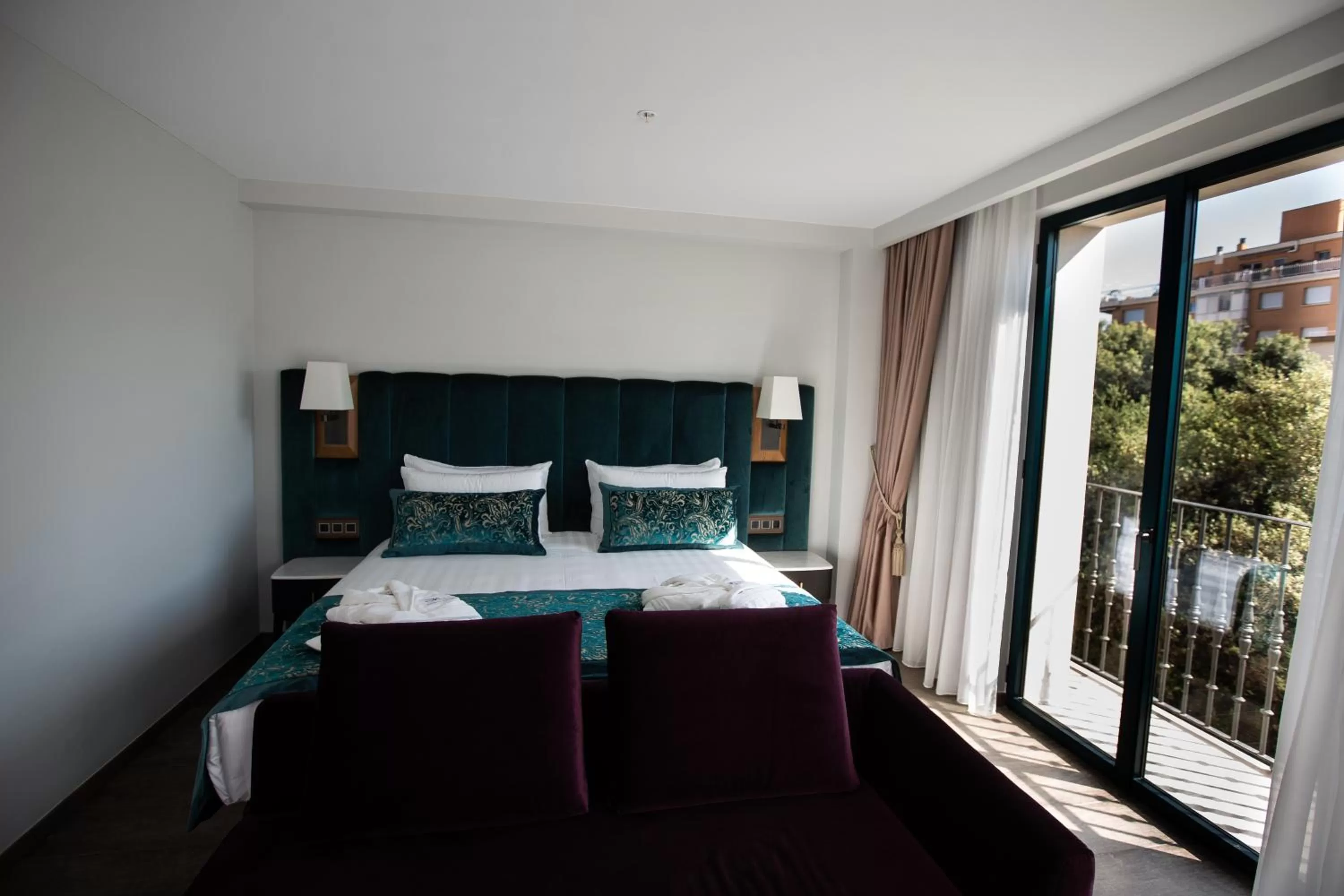 Bed in Boutique Hotel Élke Spa Superior