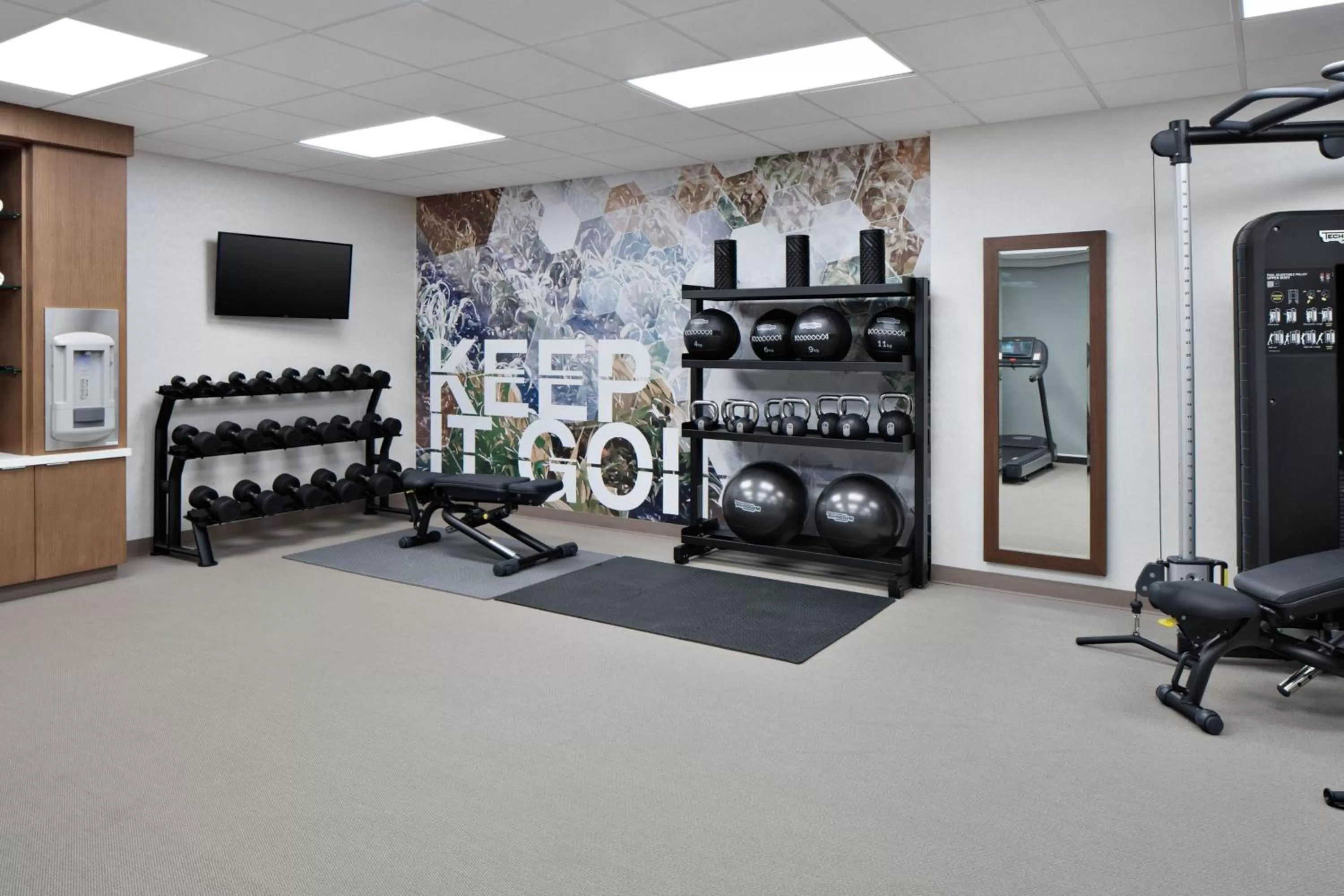 Fitness centre/facilities in SpringHill Suites Hilton Head Island