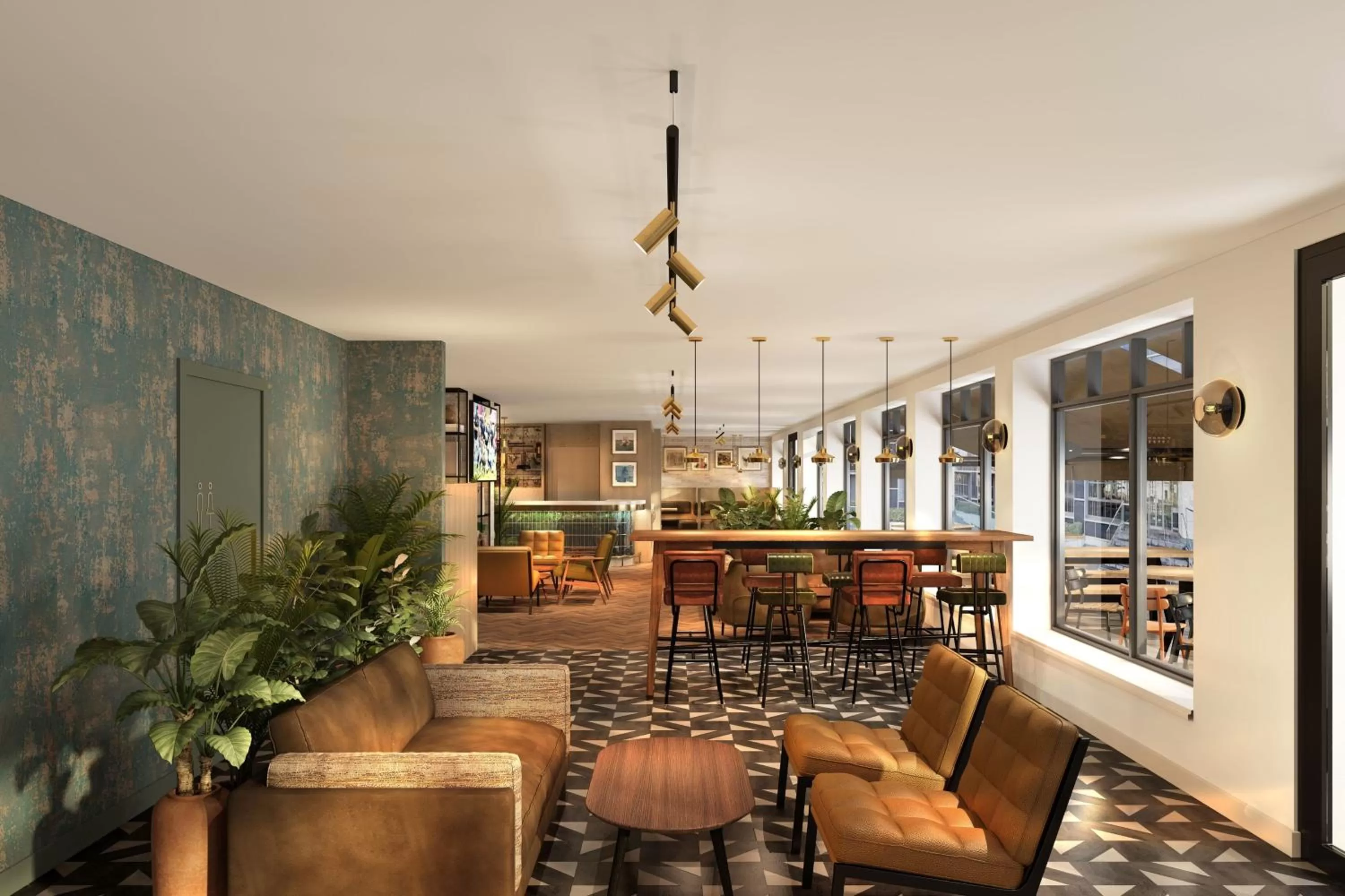 Lounge or bar in Four Points by Sheraton Edinburgh