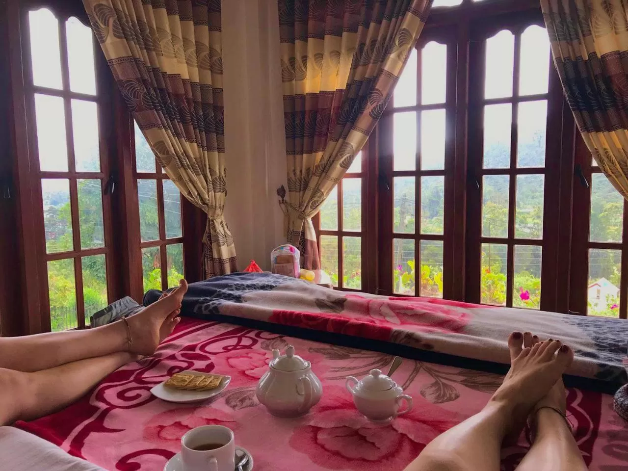 Coffee/tea facilities, Bed in travellers nest inn