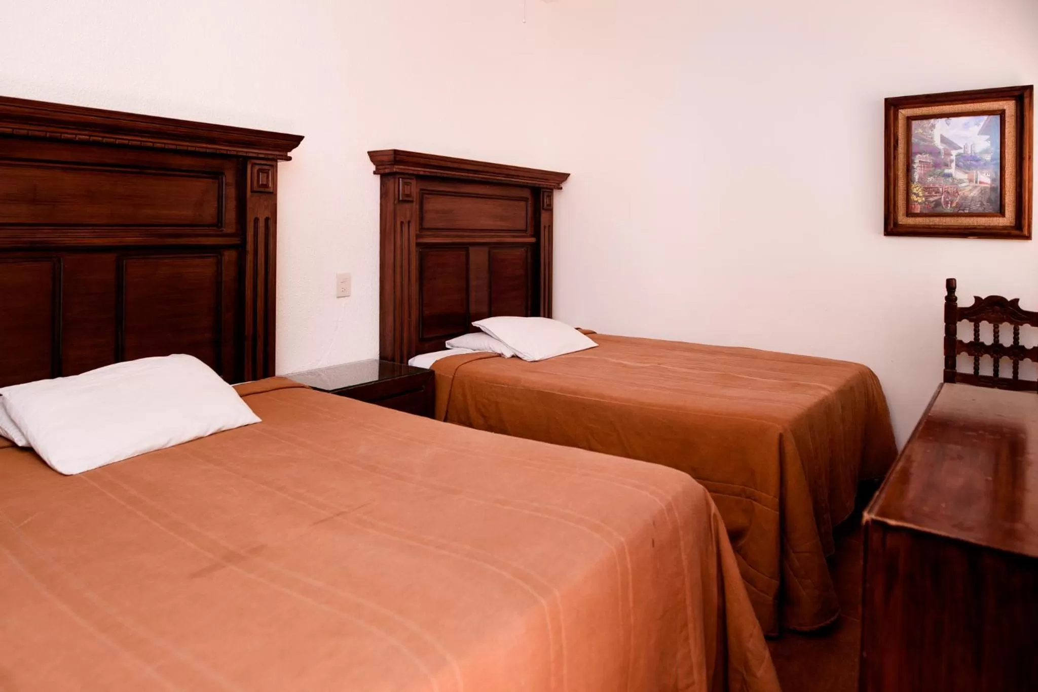 Bed in Hotel María Elena