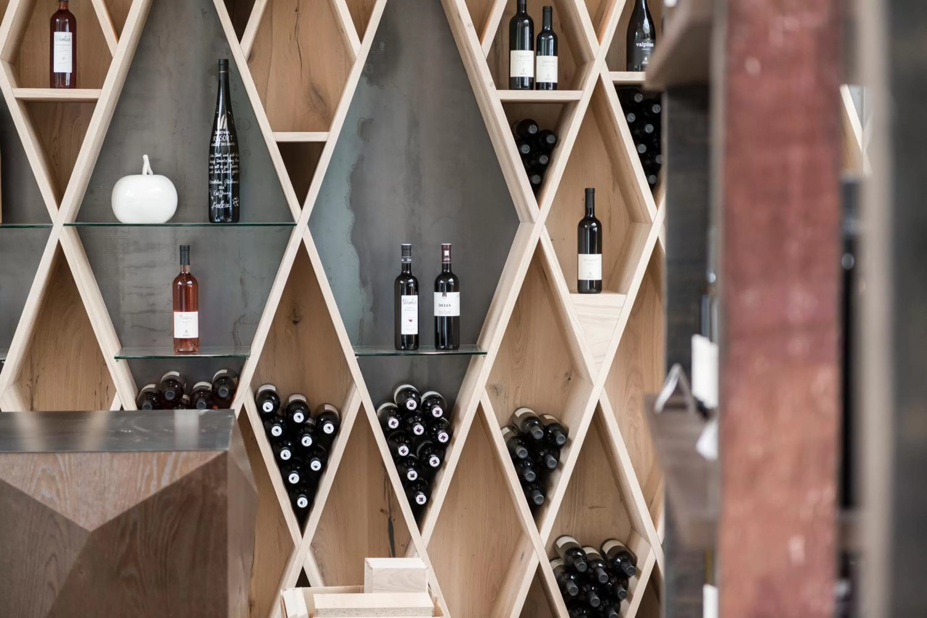 Decorative detail in Hotel Rosengarten (Schenna Resort)