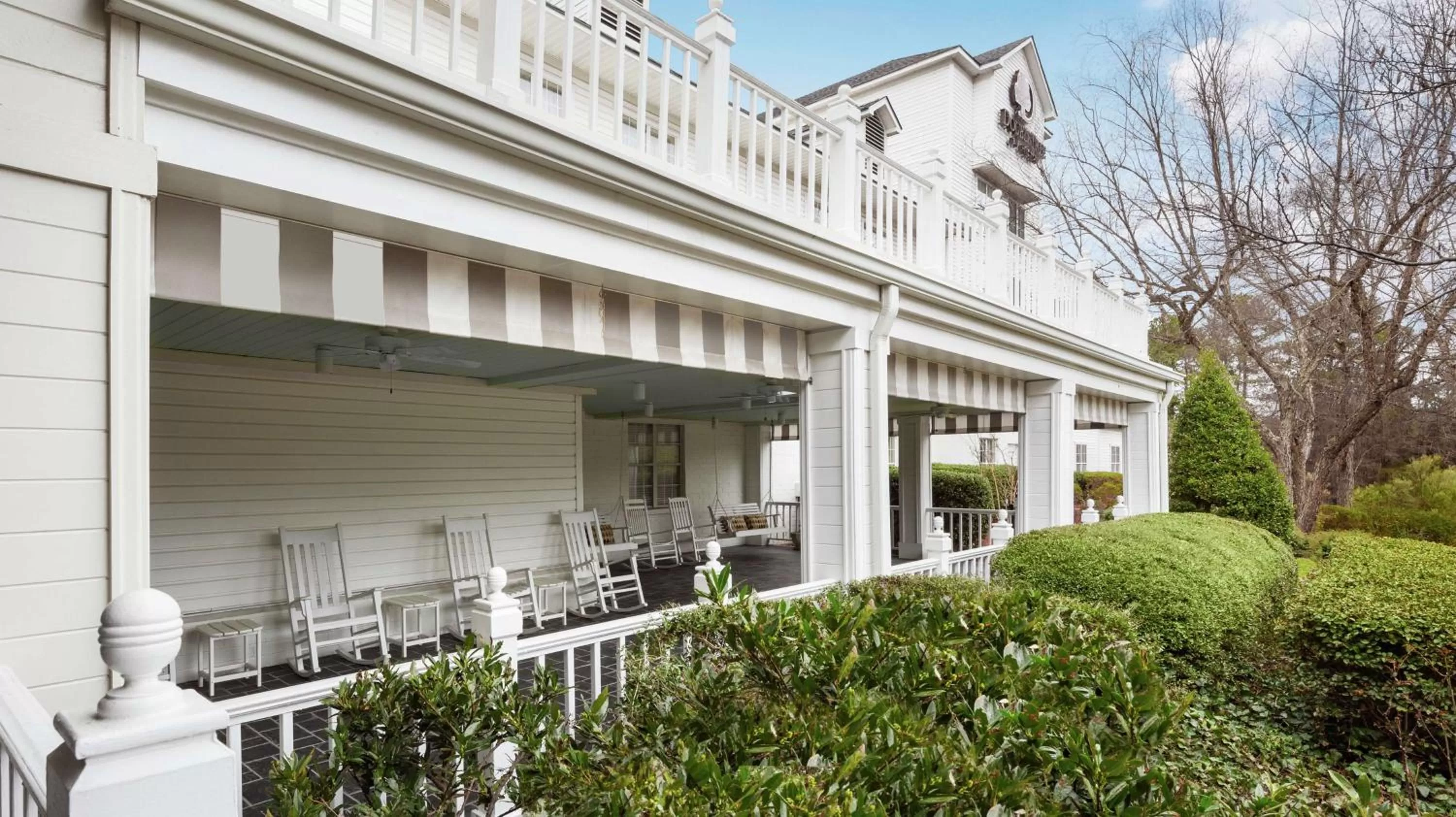 Property building in DoubleTree by Hilton Raleigh Durham Airport at Research Triangle Park