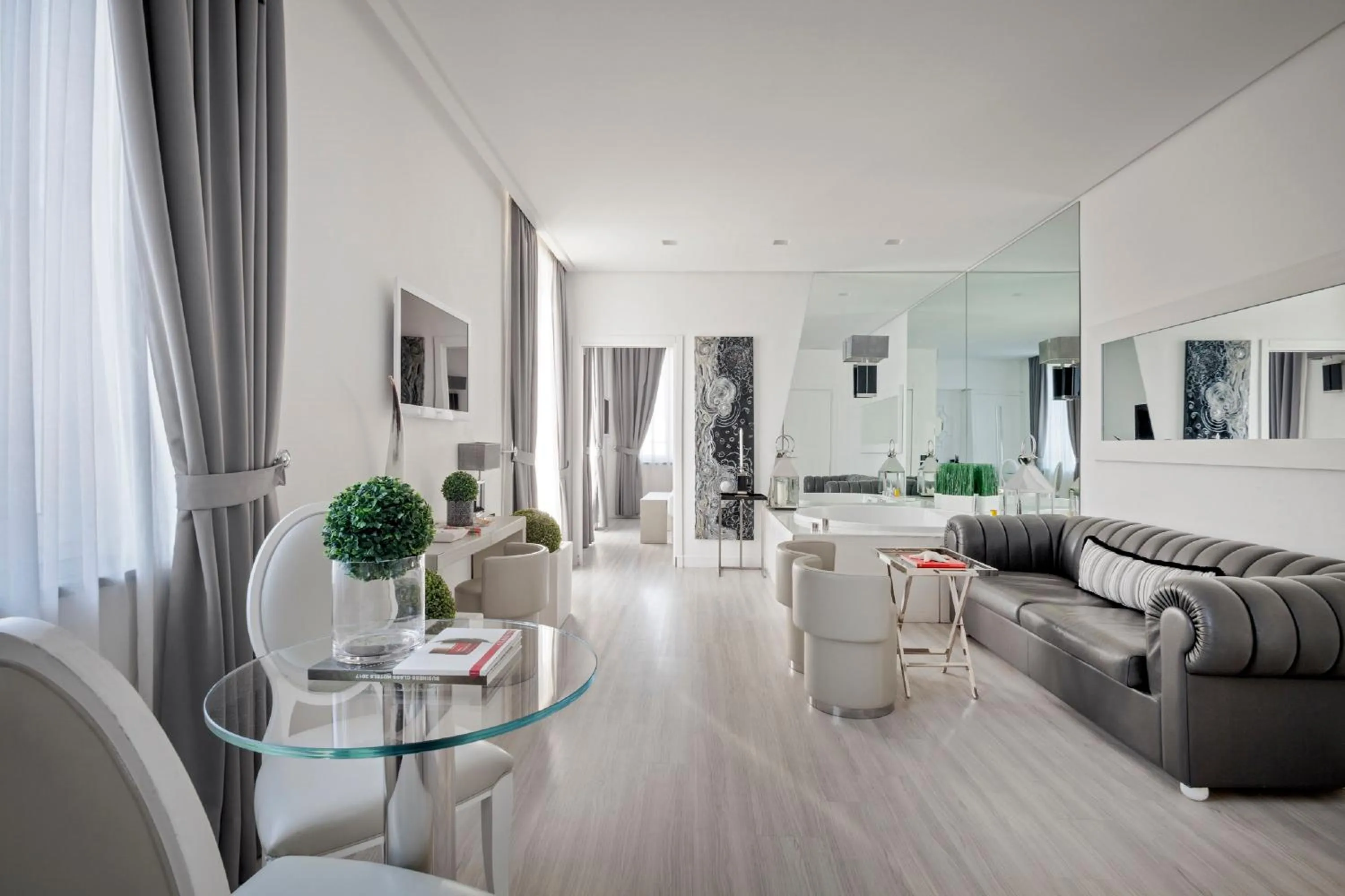 Living room in LHP Hotel Santa Margherita Palace & SPA