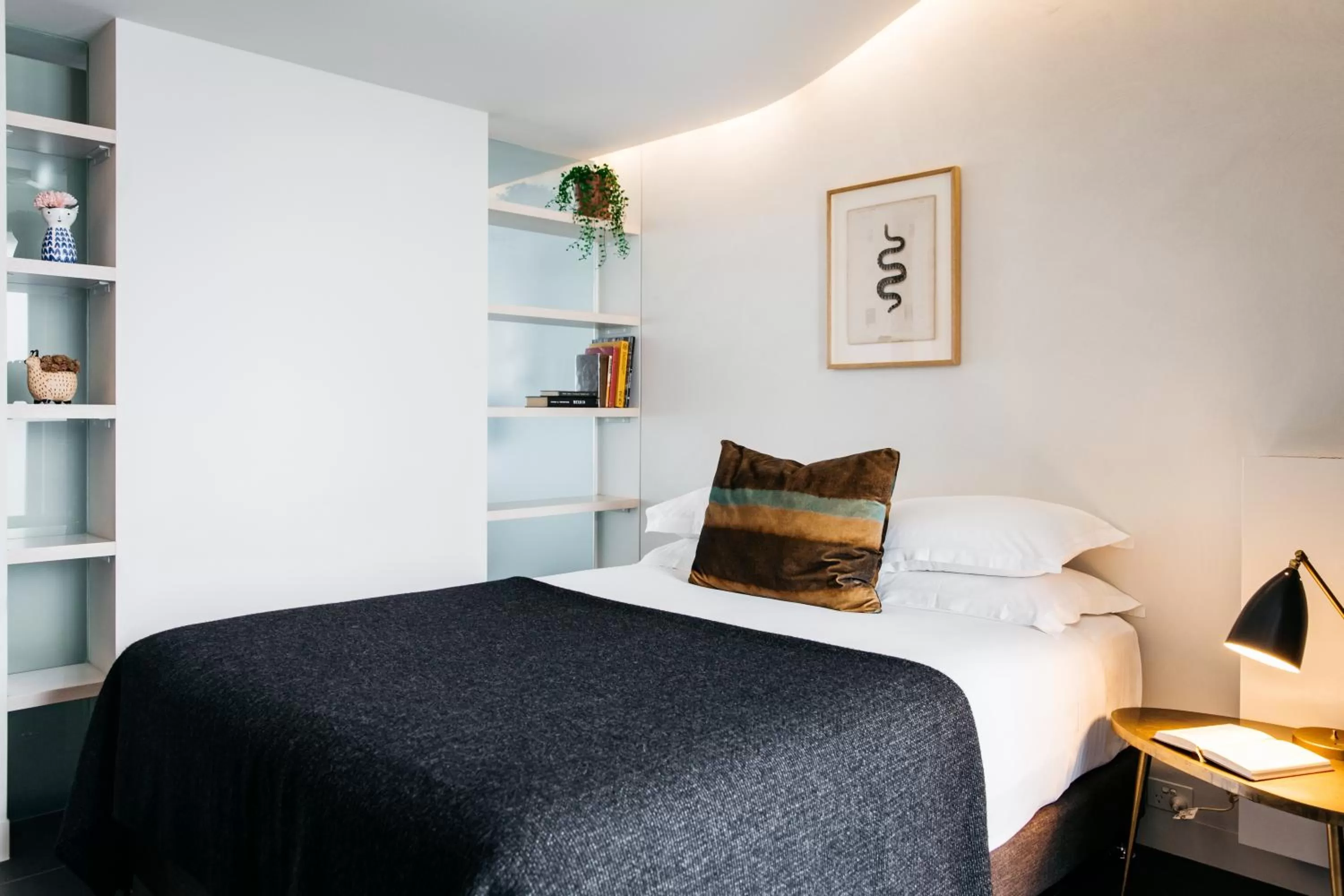 Bed in Nishi Apartments Eco Living by Ovolo