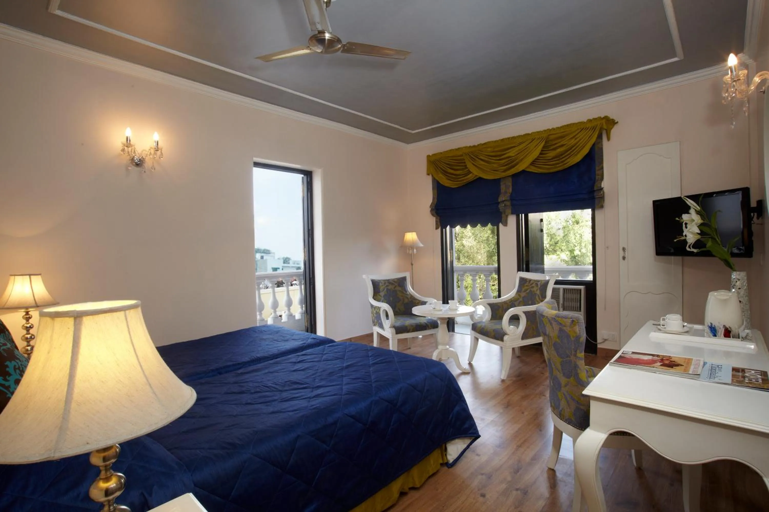 Bedroom, Bed in Hotel Ajanta - Colonial Charm Award Winning Luxury Hotel in the Heart of the City