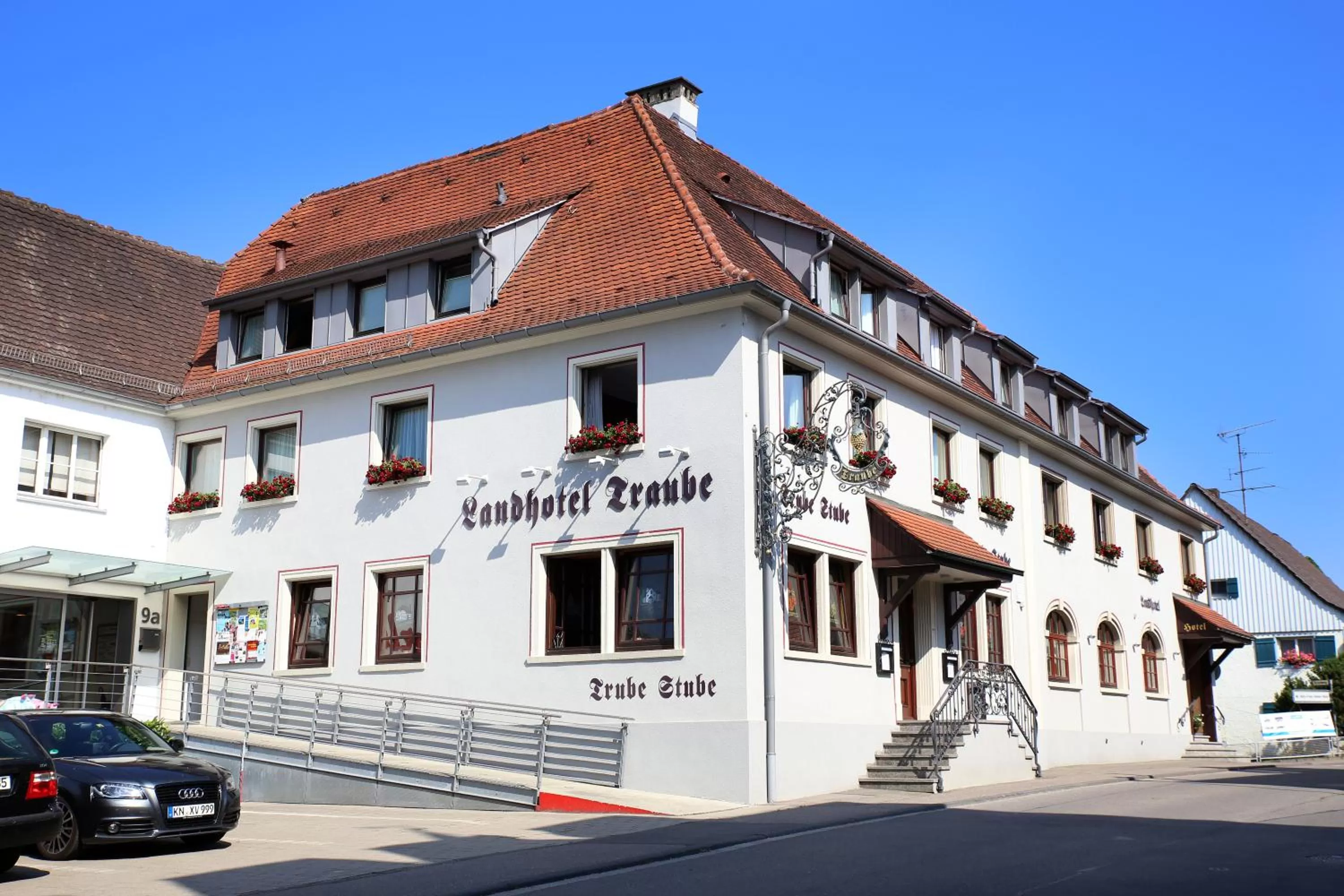 Property building in Landhotel Traube