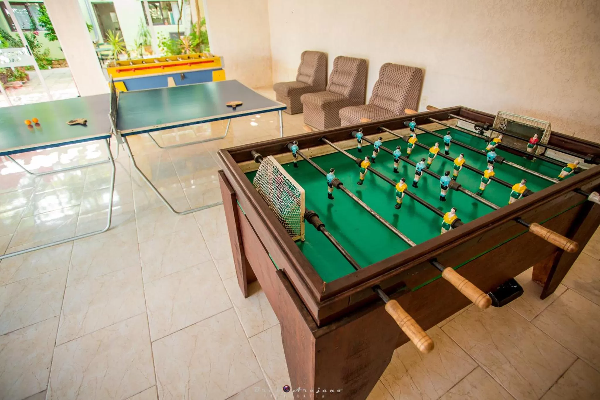 Game Room in Hotel Internacional