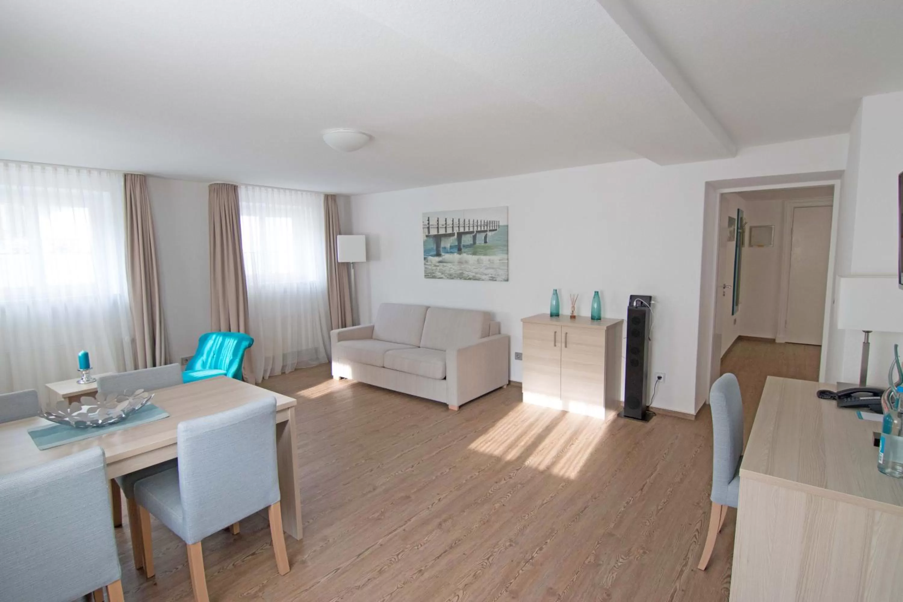 Bed in Villa WellenRausch - Adults Only