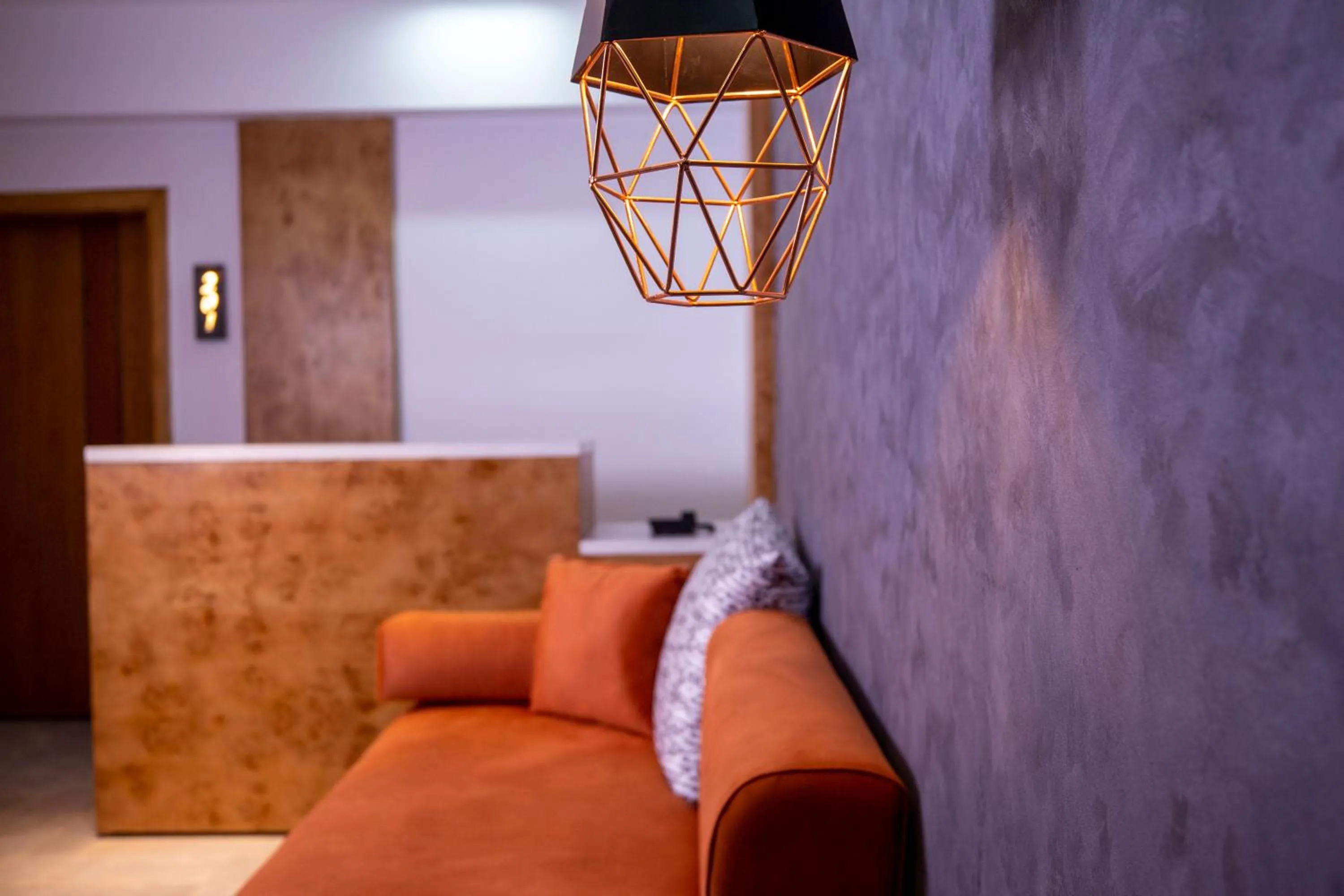 Lobby or reception in Museum Plaza