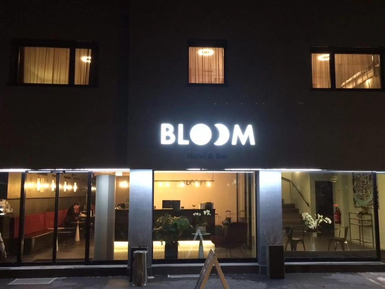 Property building in BLOOM Boutique Hotel & Lounge Basel