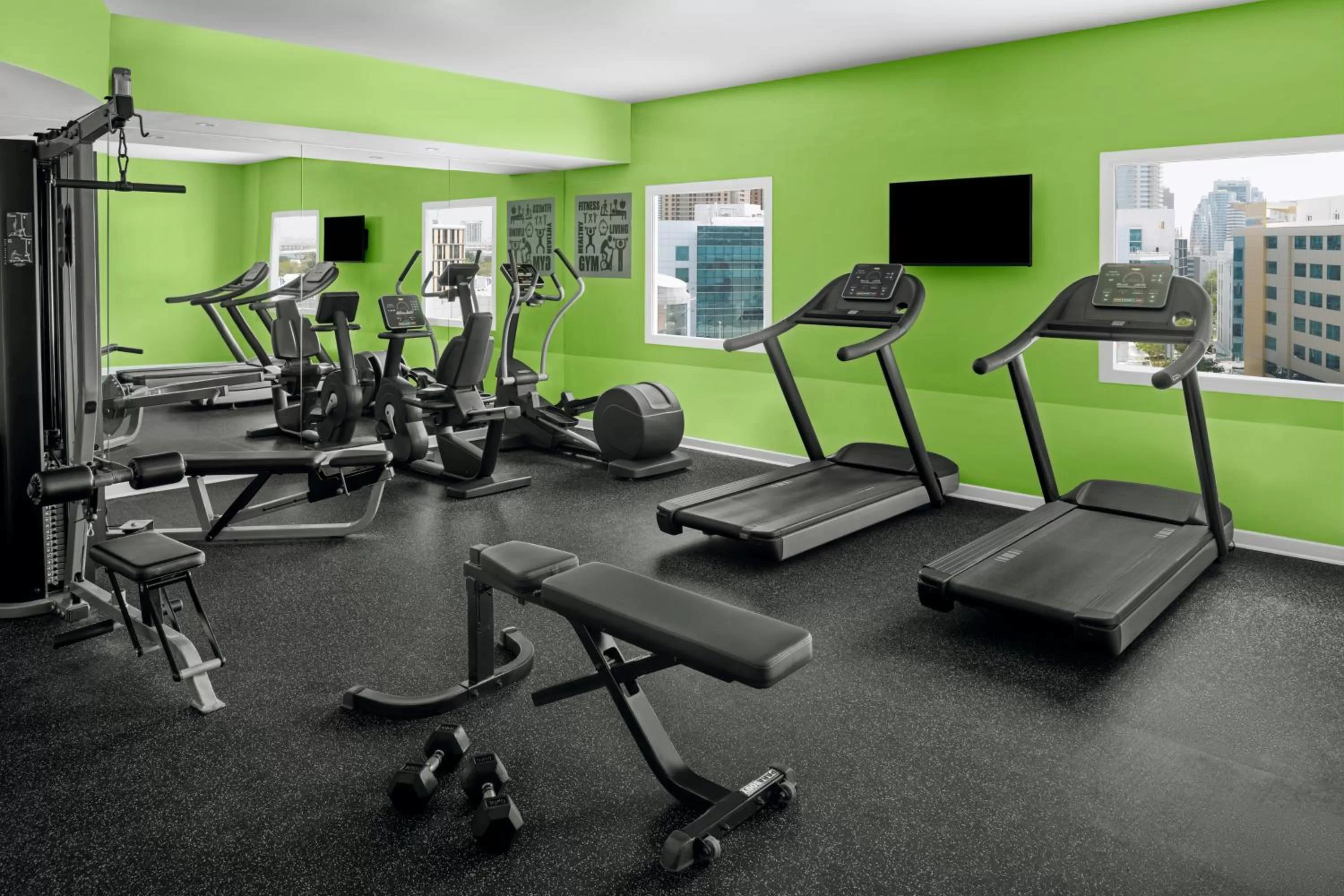 Fitness centre/facilities in Holiday Inn Express Dubai Internet City by IHG