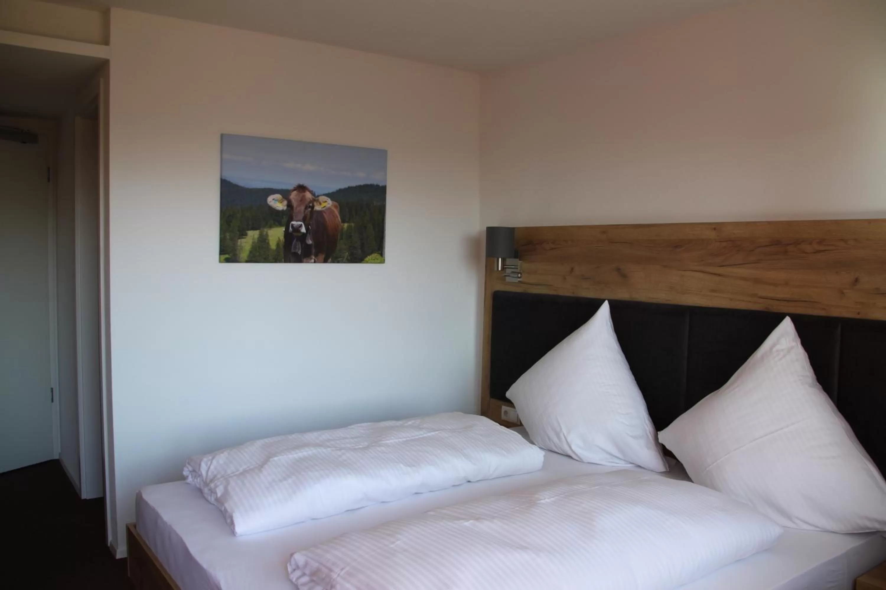 Bedroom, Bed in Landhaus Sonne