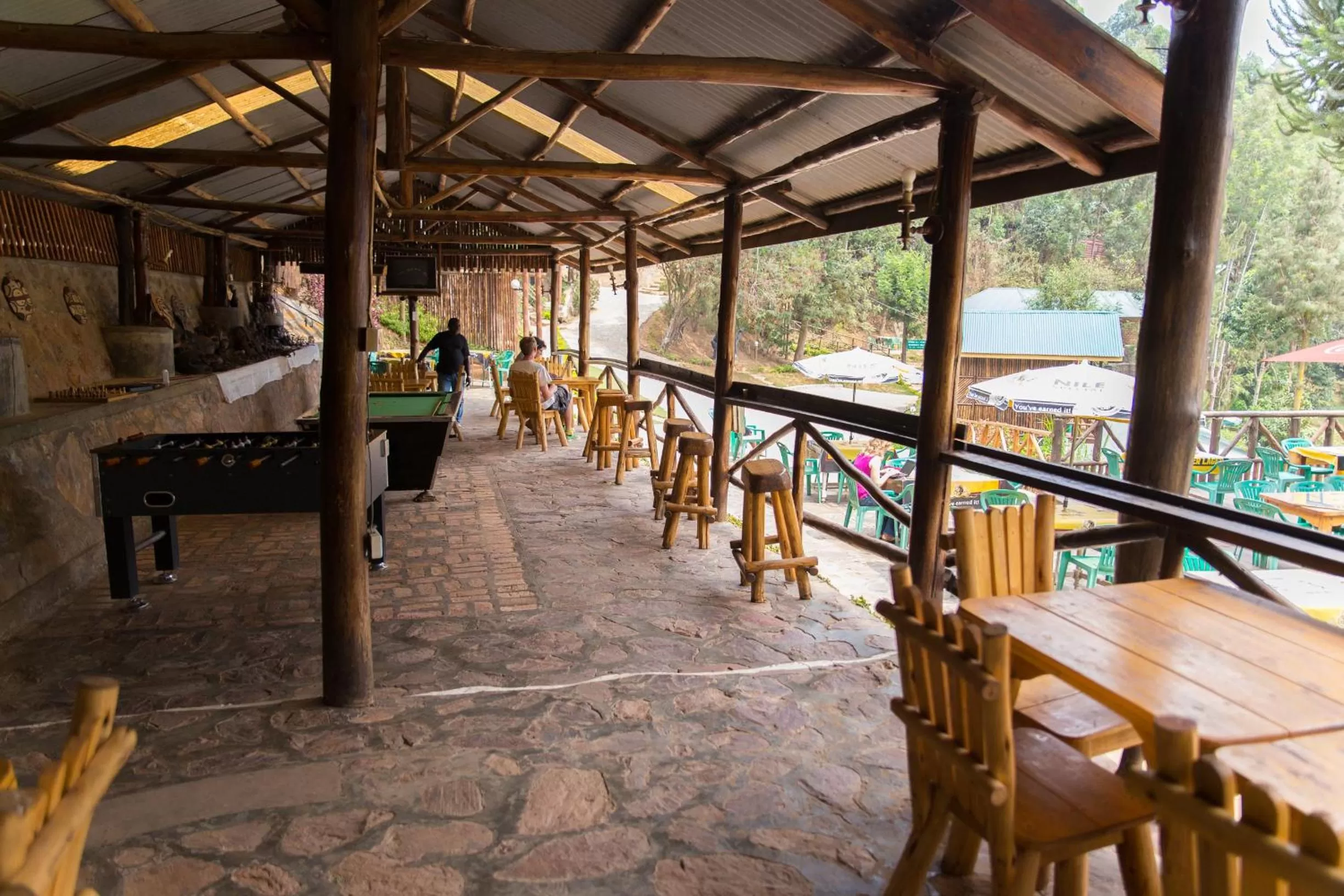 Restaurant/places to eat in Bunyonyi Overland Resort