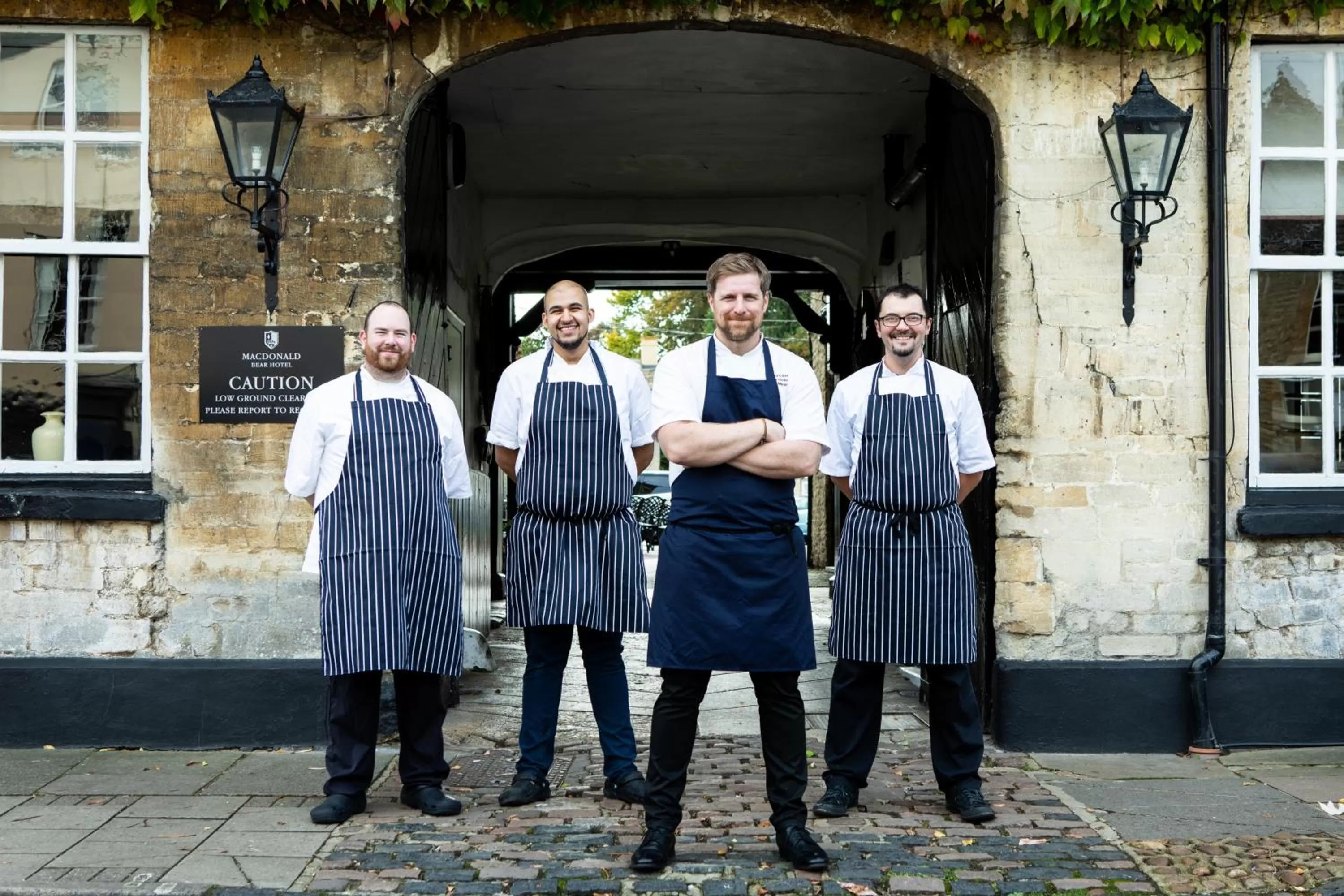 Staff in Macdonald Bear Hotel