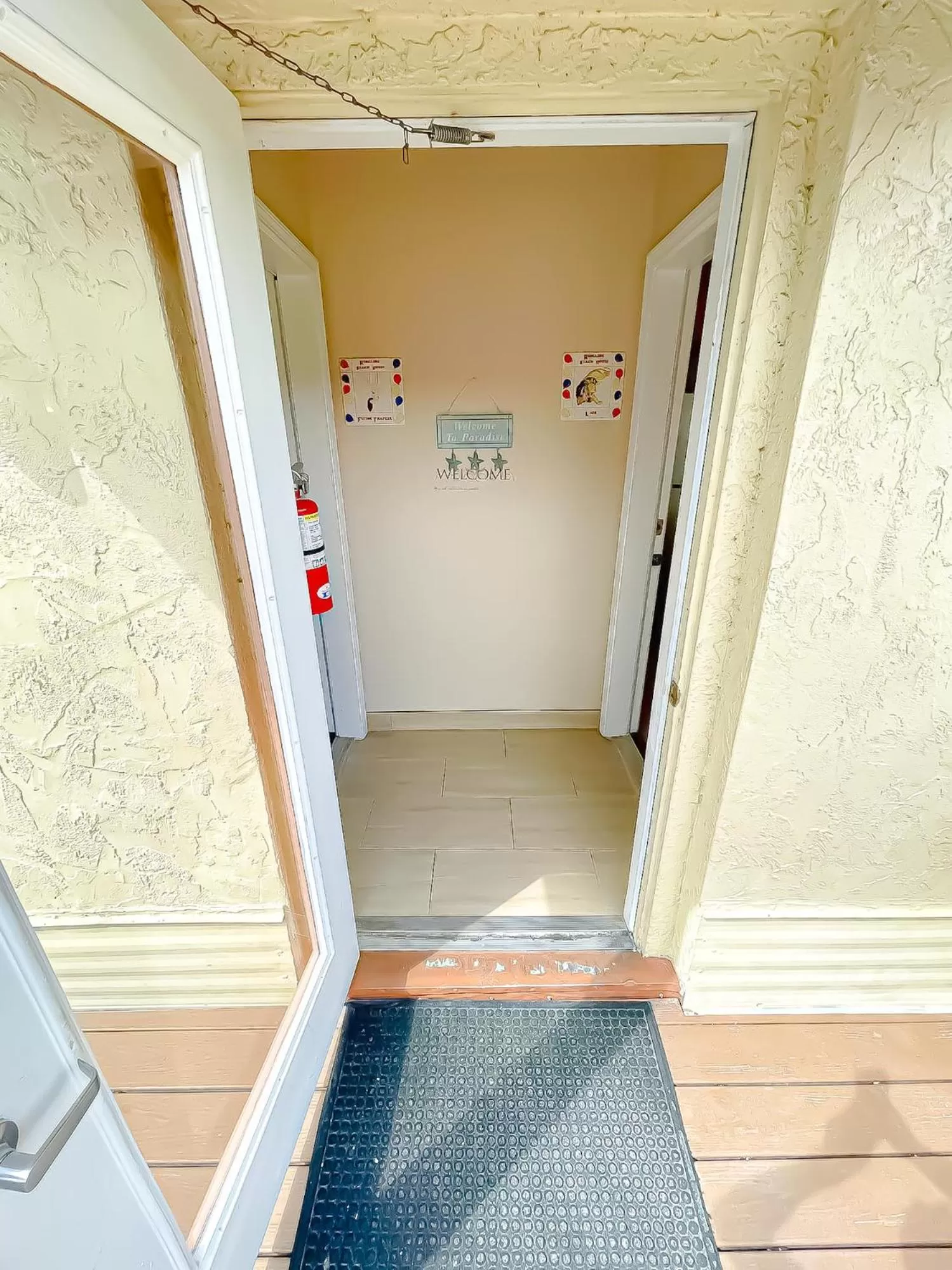 Living room in The Ringling Beach House