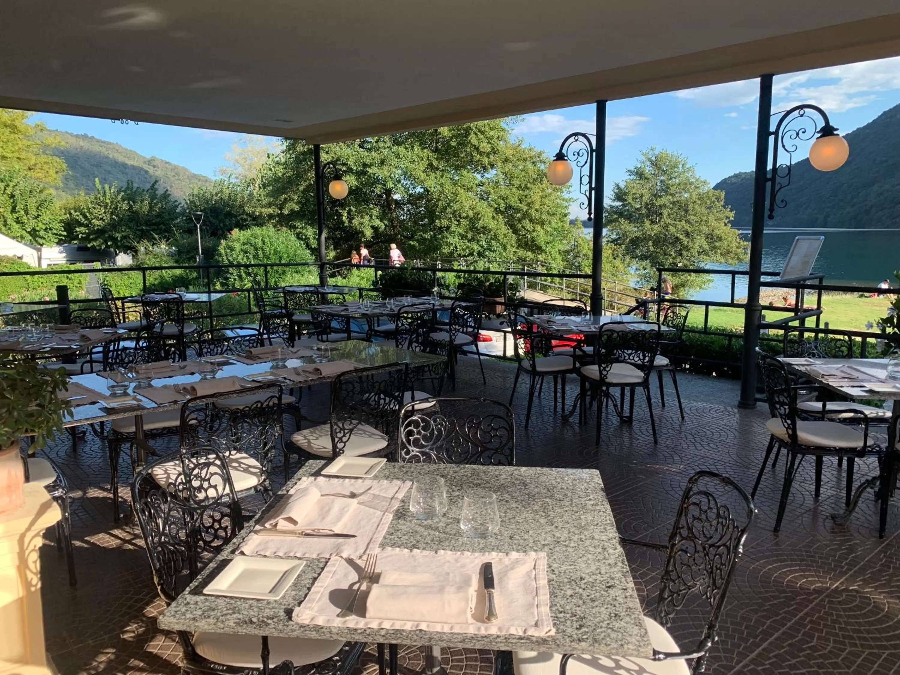 Balcony/Terrace in Hotel Ristorante La Quartina