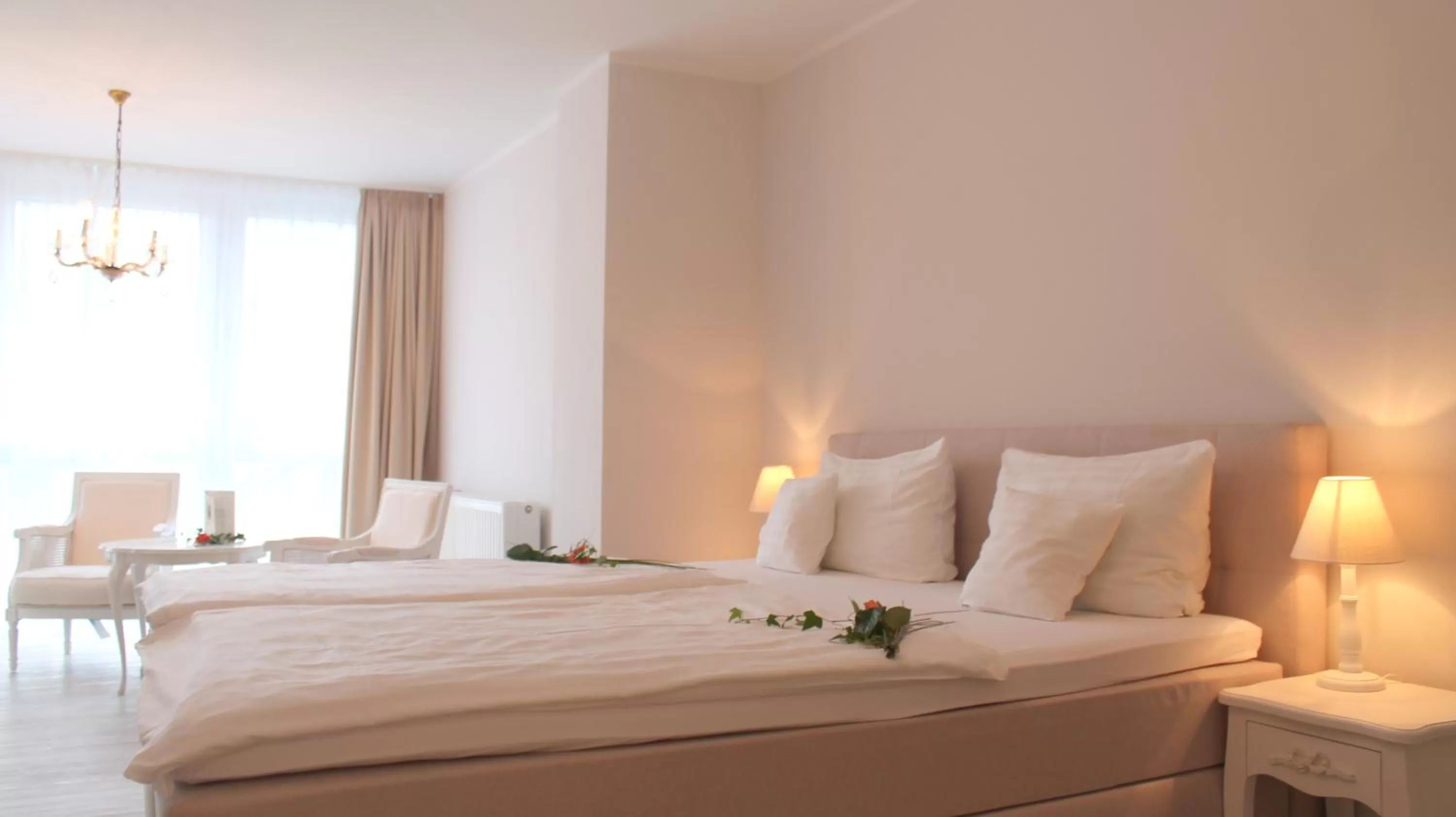 Bedroom, Bed in Hotel Brenner